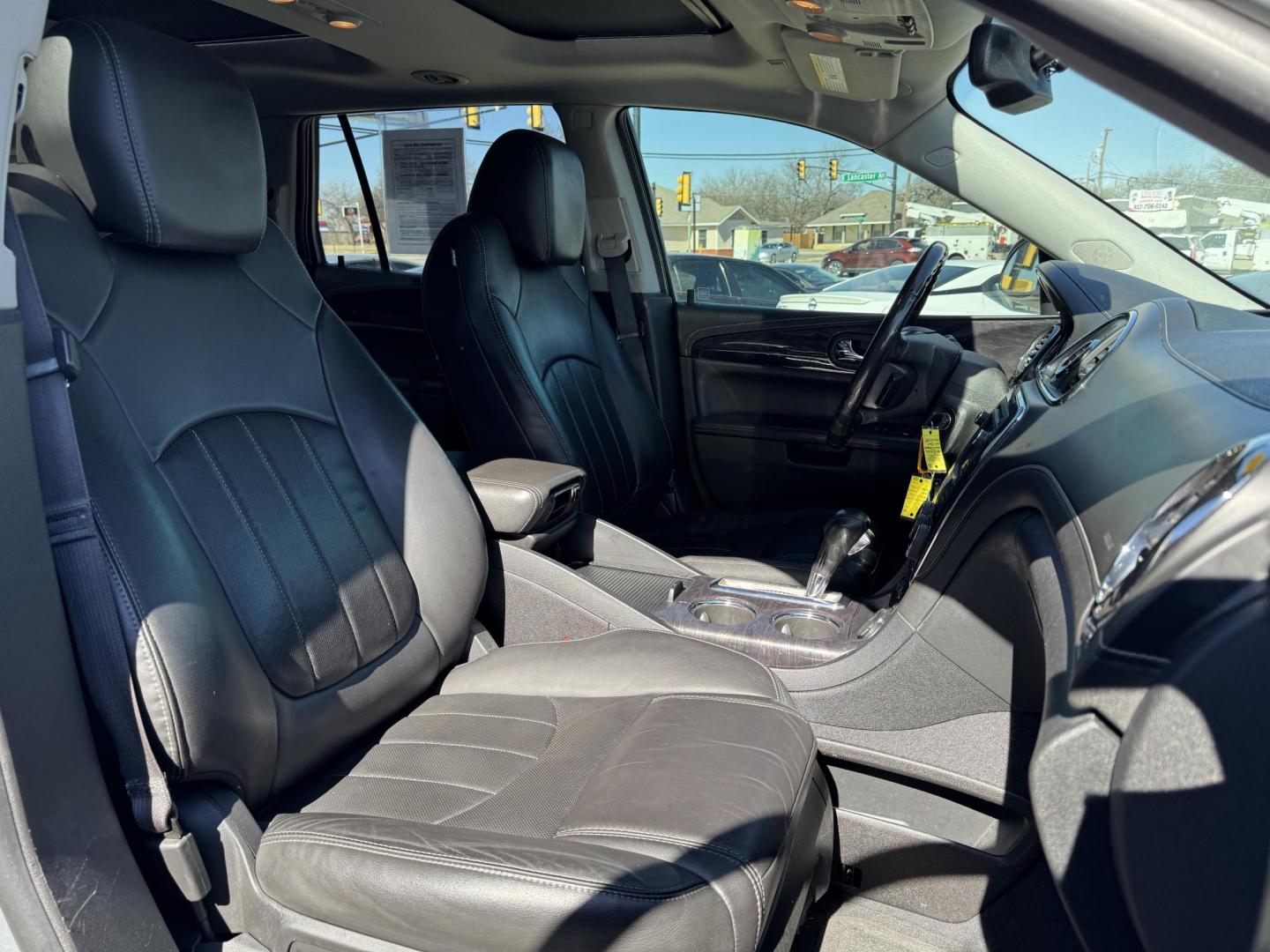 2015 SILVER BUICK ENCLAVE PREMIUM (5GAKRCKD2FJ) , located at 5900 E. Lancaster Ave., Fort Worth, TX, 76112, (817) 457-5456, 0.000000, 0.000000 - This is a 2015 BUICK ENCLAVE PREMIUM 4 DOOR SUV that is in excellent condition. There are no dents or scratches. The interior is clean with no rips or tears or stains. All power windows, door locks and seats. Ice cold AC for those hot Texas summer days. It is equipped with a CD player, AM/FM radio, - Photo#18