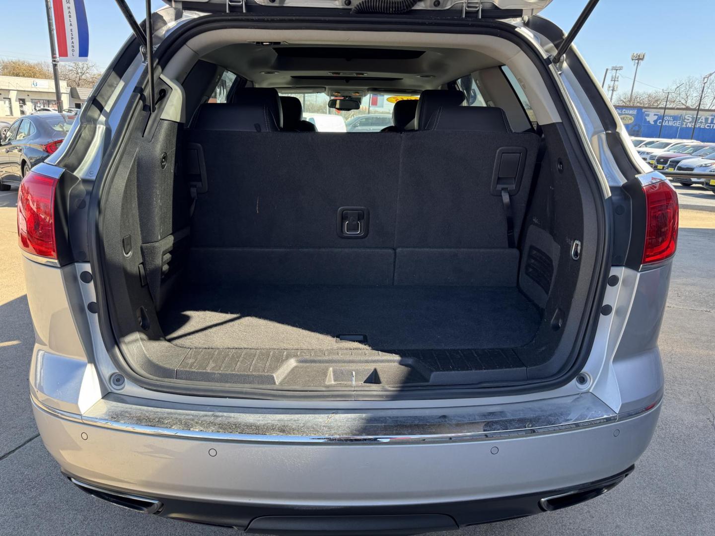 2015 SILVER BUICK ENCLAVE PREMIUM (5GAKRCKD2FJ) , located at 5900 E. Lancaster Ave., Fort Worth, TX, 76112, (817) 457-5456, 0.000000, 0.000000 - This is a 2015 BUICK ENCLAVE PREMIUM 4 DOOR SUV that is in excellent condition. There are no dents or scratches. The interior is clean with no rips or tears or stains. All power windows, door locks and seats. Ice cold AC for those hot Texas summer days. It is equipped with a CD player, AM/FM radio, - Photo#5