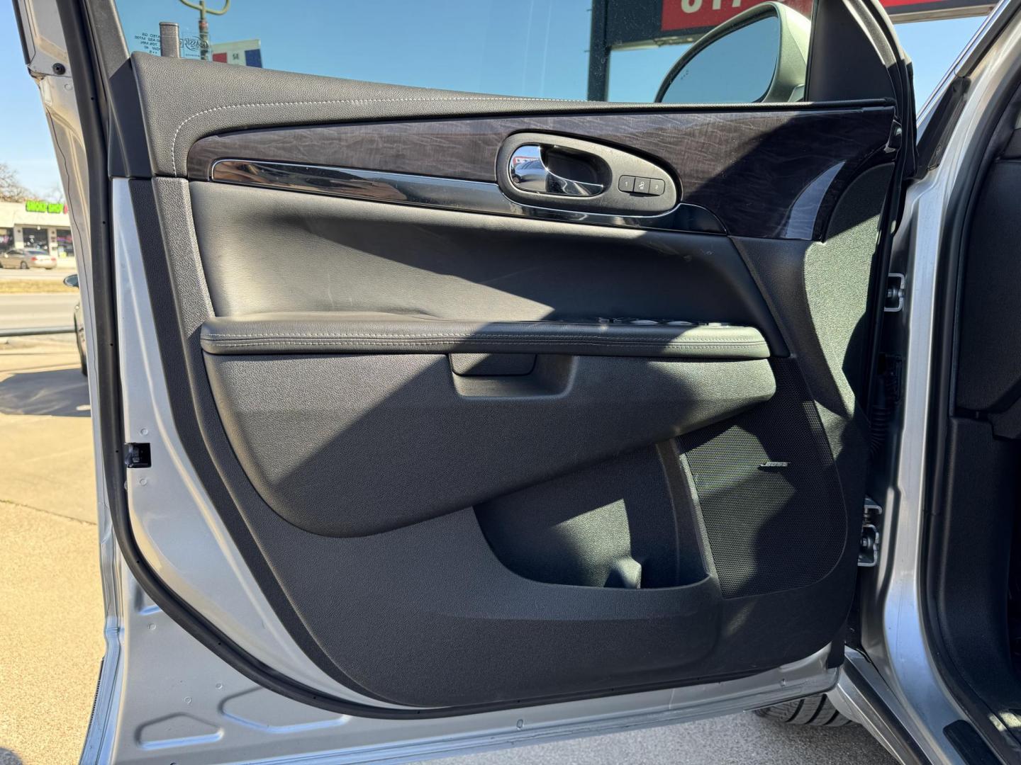 2015 SILVER BUICK ENCLAVE PREMIUM (5GAKRCKD2FJ) , located at 5900 E. Lancaster Ave., Fort Worth, TX, 76112, (817) 457-5456, 0.000000, 0.000000 - This is a 2015 BUICK ENCLAVE PREMIUM 4 DOOR SUV that is in excellent condition. There are no dents or scratches. The interior is clean with no rips or tears or stains. All power windows, door locks and seats. Ice cold AC for those hot Texas summer days. It is equipped with a CD player, AM/FM radio, - Photo#7