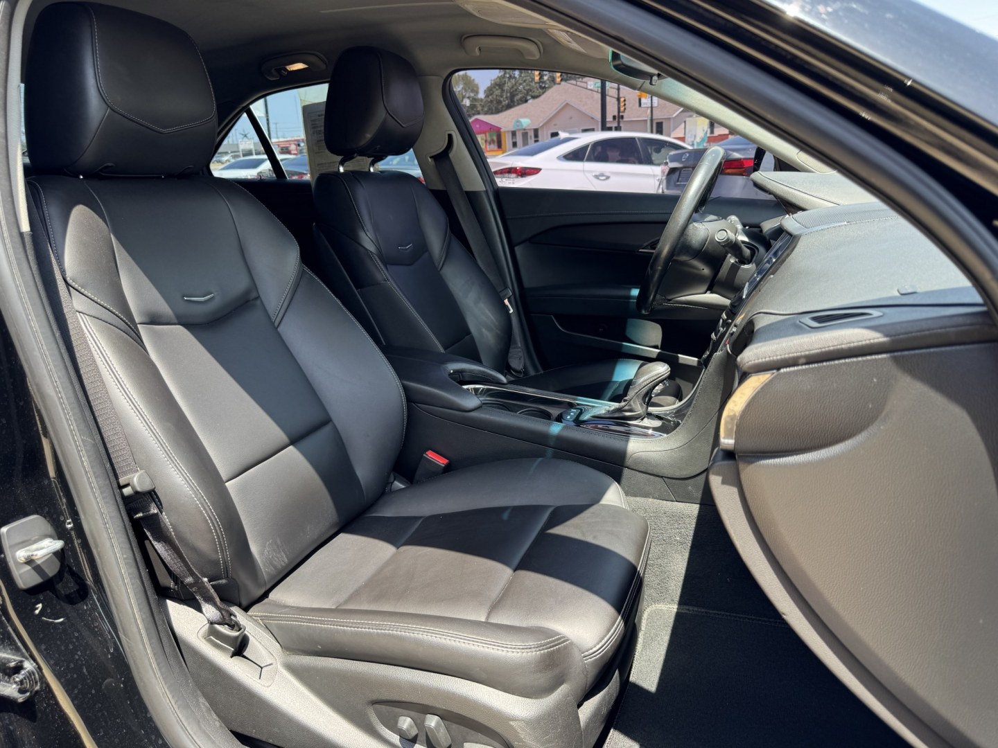 2017 BLACK CADILLAC ATS BASE (1G6AA5RX2H0) , located at 5900 E. Lancaster Ave., Fort Worth, TX, 76112, (817) 457-5456, 0.000000, 0.000000- Photo#17
