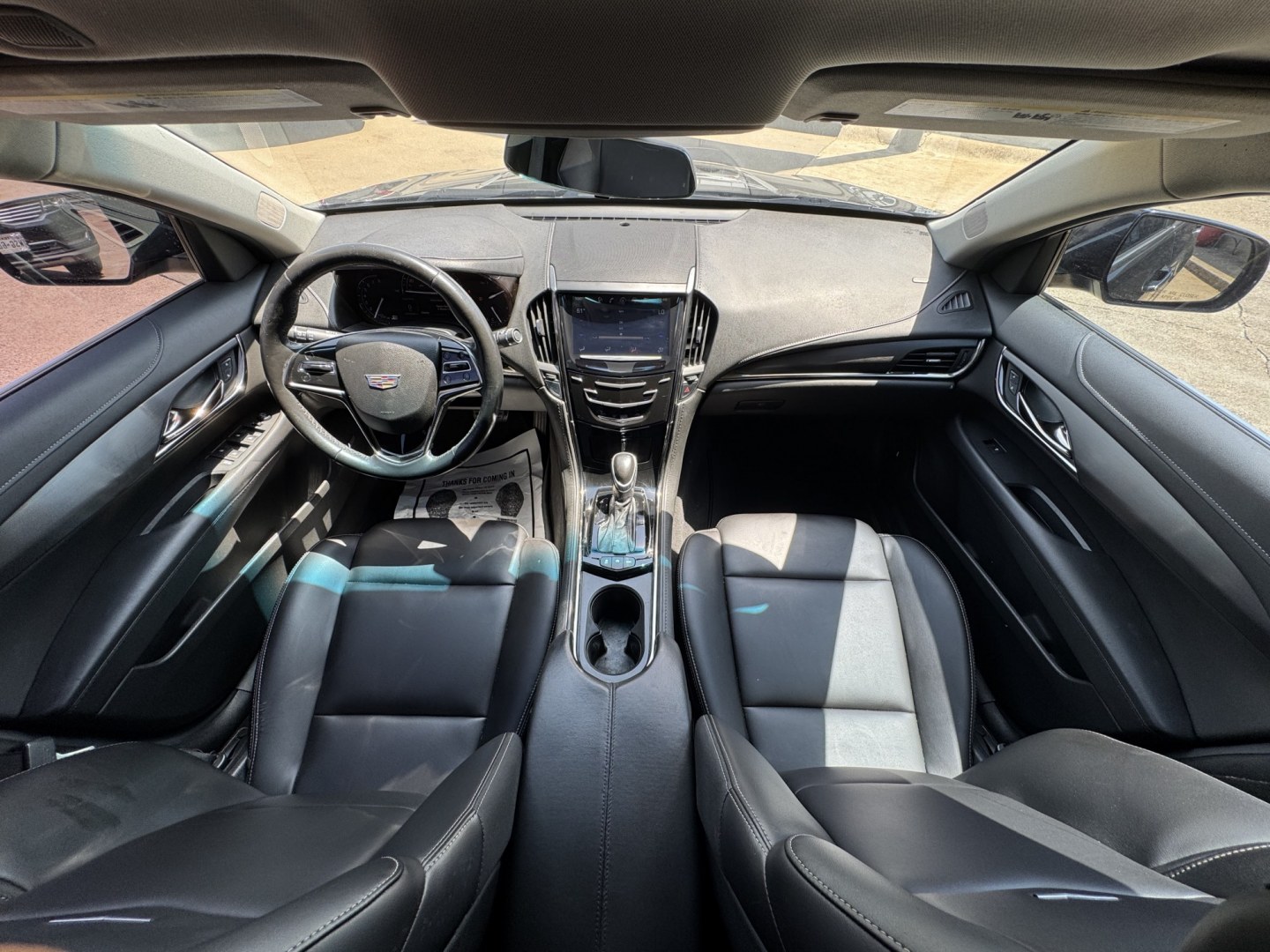 2017 BLACK CADILLAC ATS BASE (1G6AA5RX2H0) , located at 5900 E. Lancaster Ave., Fort Worth, TX, 76112, (817) 457-5456, 0.000000, 0.000000- Photo#18