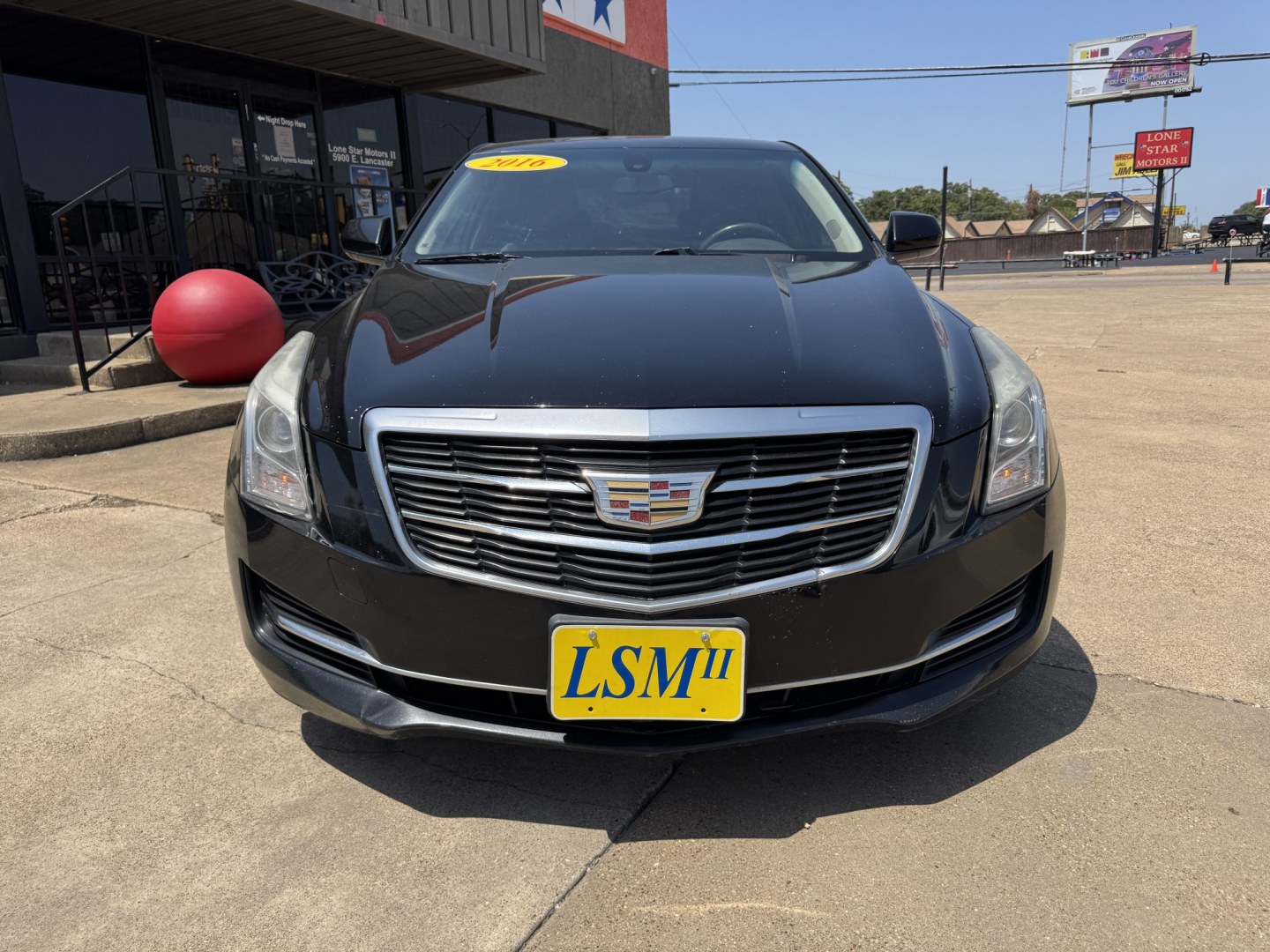2017 BLACK CADILLAC ATS BASE (1G6AA5RX2H0) , located at 5900 E. Lancaster Ave., Fort Worth, TX, 76112, (817) 457-5456, 0.000000, 0.000000- Photo#1
