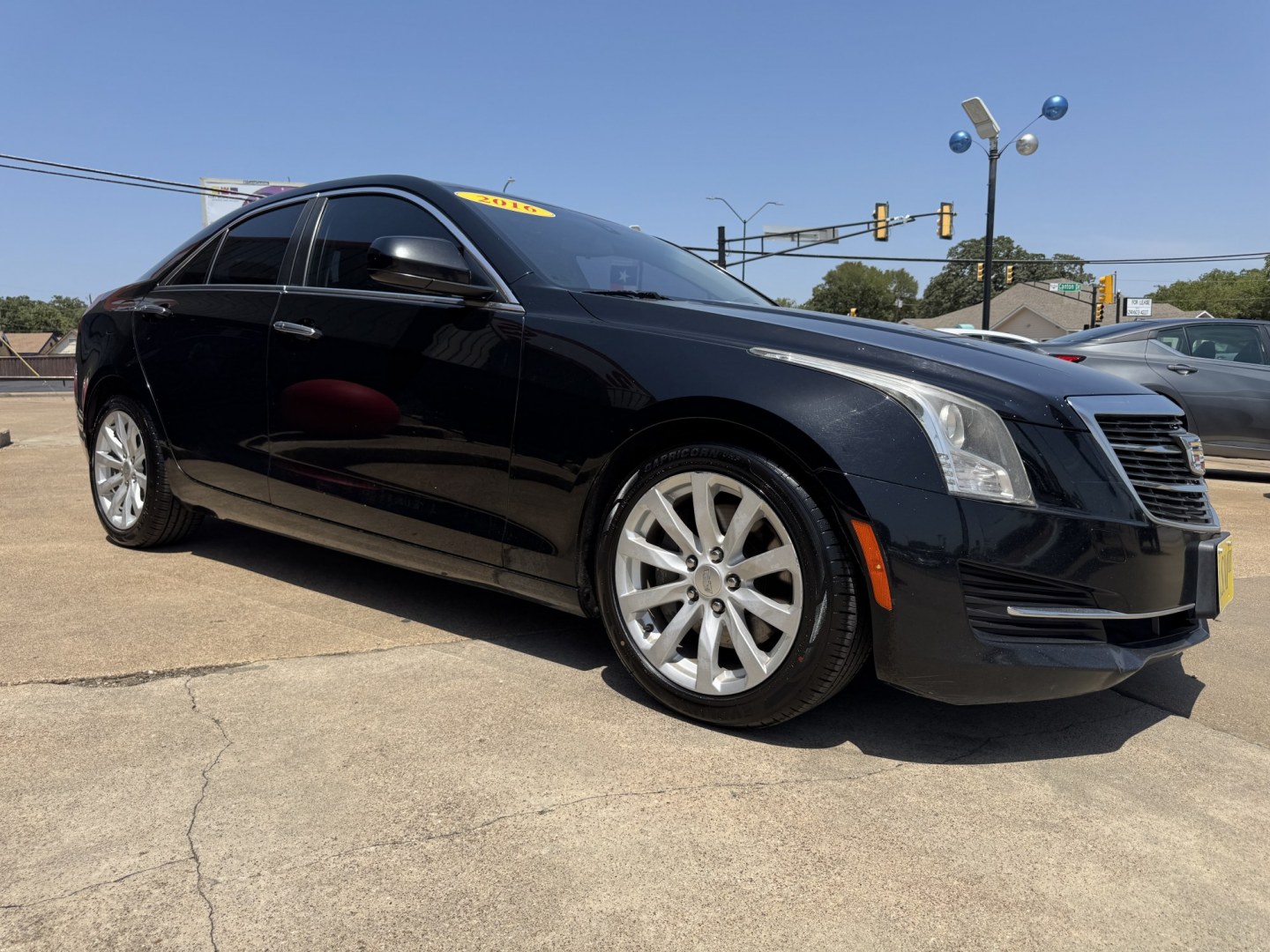 2017 BLACK CADILLAC ATS BASE (1G6AA5RX2H0) , located at 5900 E. Lancaster Ave., Fort Worth, TX, 76112, (817) 457-5456, 0.000000, 0.000000- Photo#2