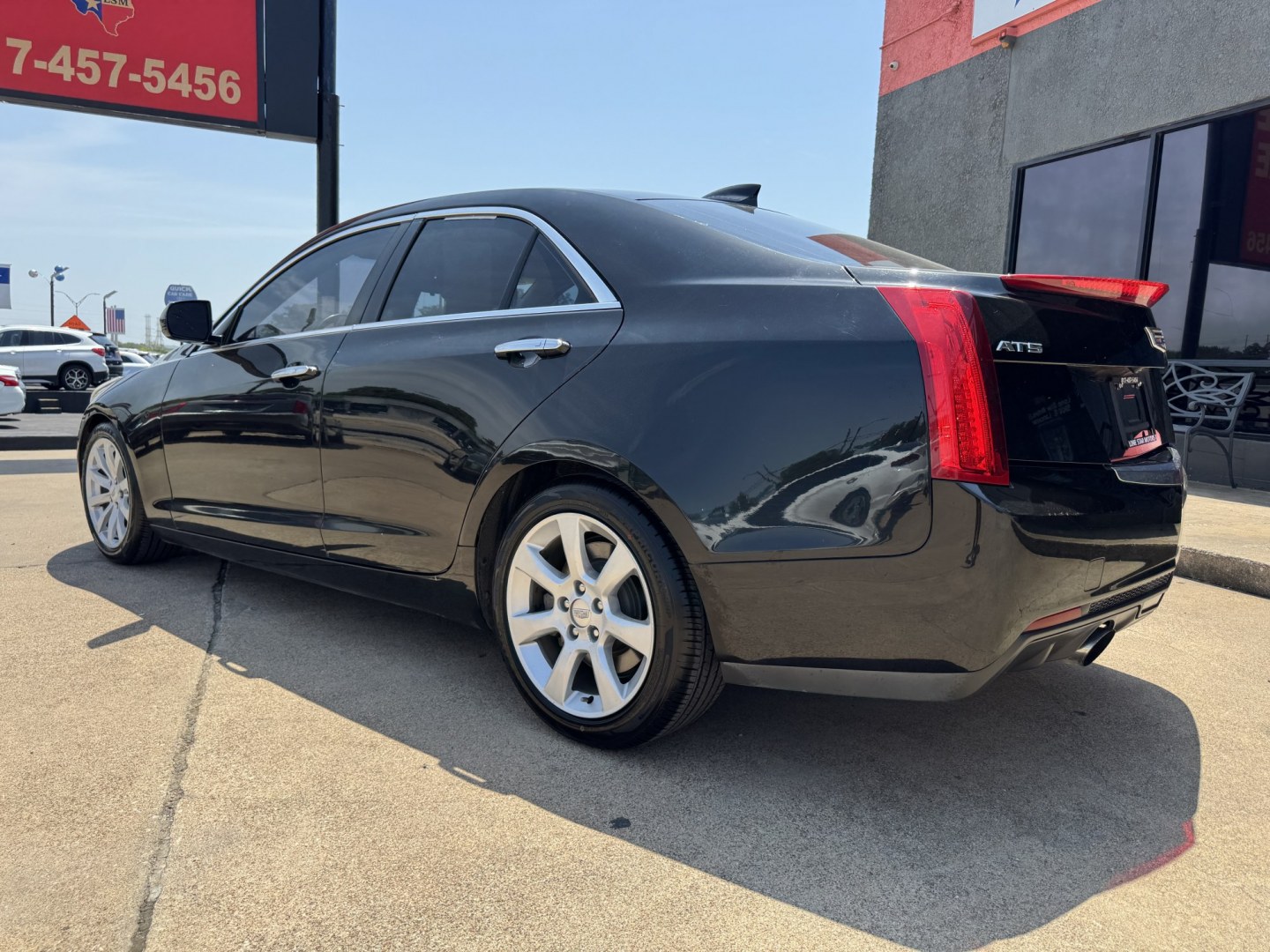 2017 BLACK CADILLAC ATS BASE (1G6AA5RX2H0) , located at 5900 E. Lancaster Ave., Fort Worth, TX, 76112, (817) 457-5456, 0.000000, 0.000000- Photo#6