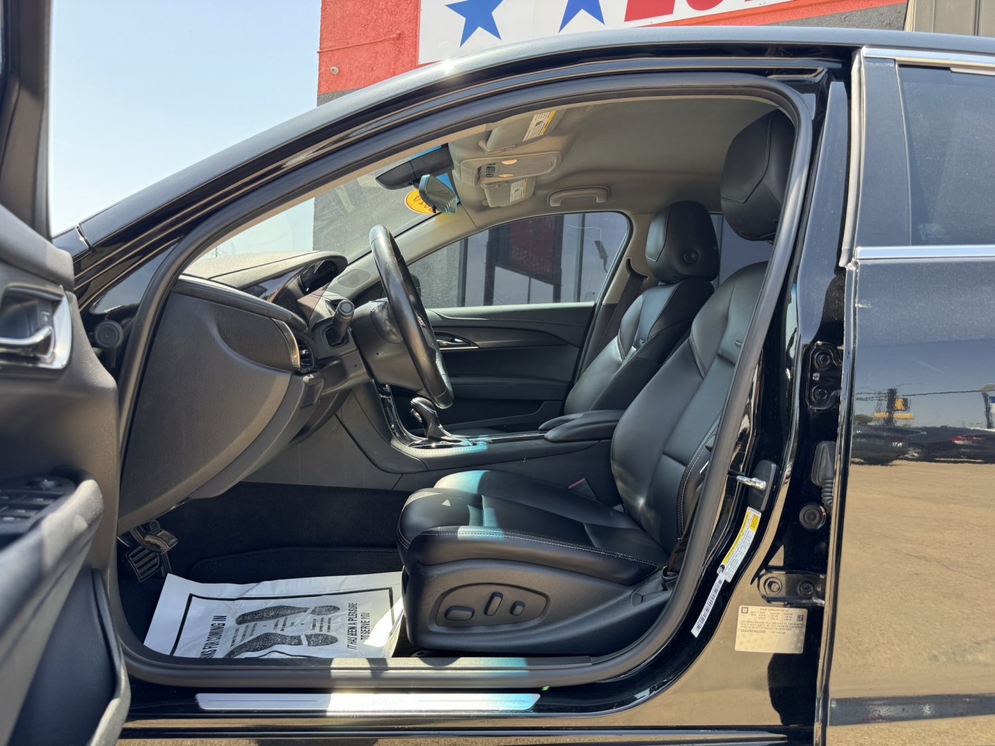 2017 BLACK CADILLAC ATS BASE (1G6AA5RX2H0) , located at 5900 E. Lancaster Ave., Fort Worth, TX, 76112, (817) 457-5456, 0.000000, 0.000000- Photo#8