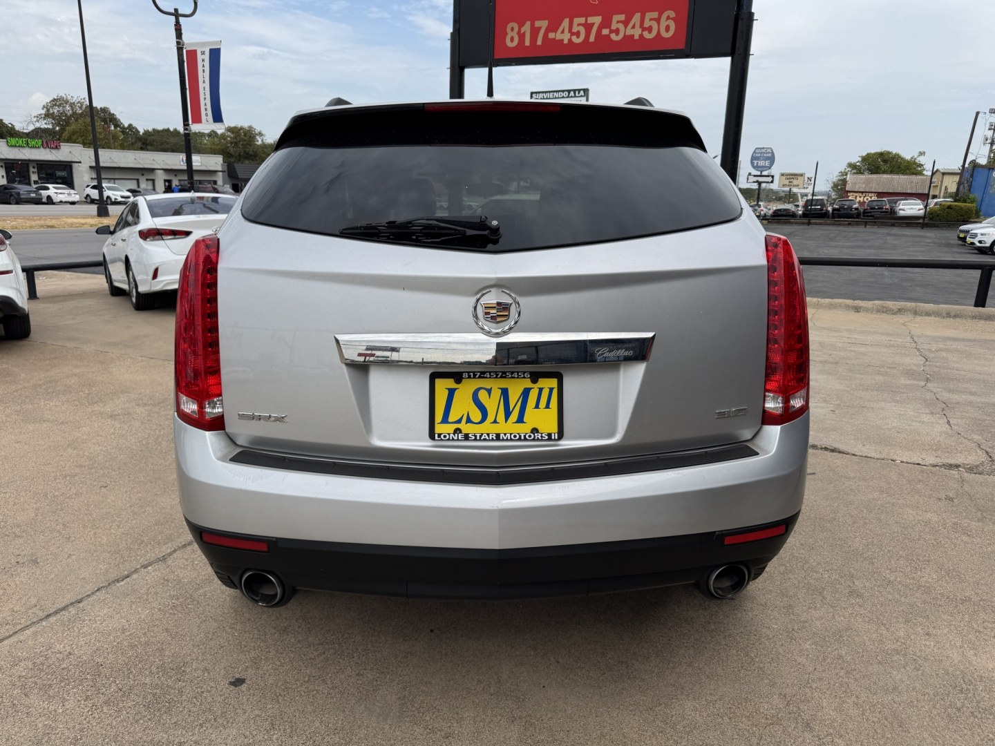 2013 SILVER CADILLAC SRX BASE (3GYFNAE39DS) , located at 5900 E. Lancaster Ave., Fort Worth, TX, 76112, (817) 457-5456, 0.000000, 0.000000 - This is a 2013 CADILLAC SRX BASE 4 DOOR SUV that is in excellent condition. There are no dents or scratches. The interior is clean with no rips or tears or stains. All power windows, door locks and seats. Ice cold AC for those hot Texas summer days. It is equipped with a CD player, AM/FM radio, AUX- Photo#4
