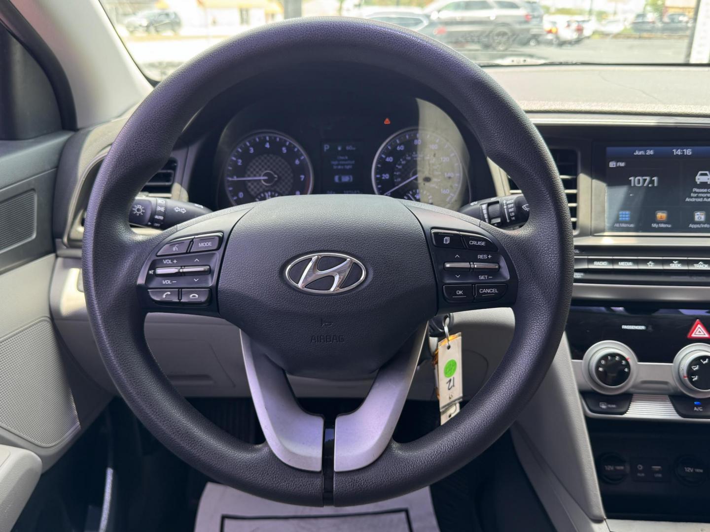 2019 BLUE HYUNDAI ELANTRA (5NPD84LF9KH) , located at 5900 E. Lancaster Ave., Fort Worth, TX, 76112, (817) 457-5456, 0.000000, 0.000000 - Photo#20
