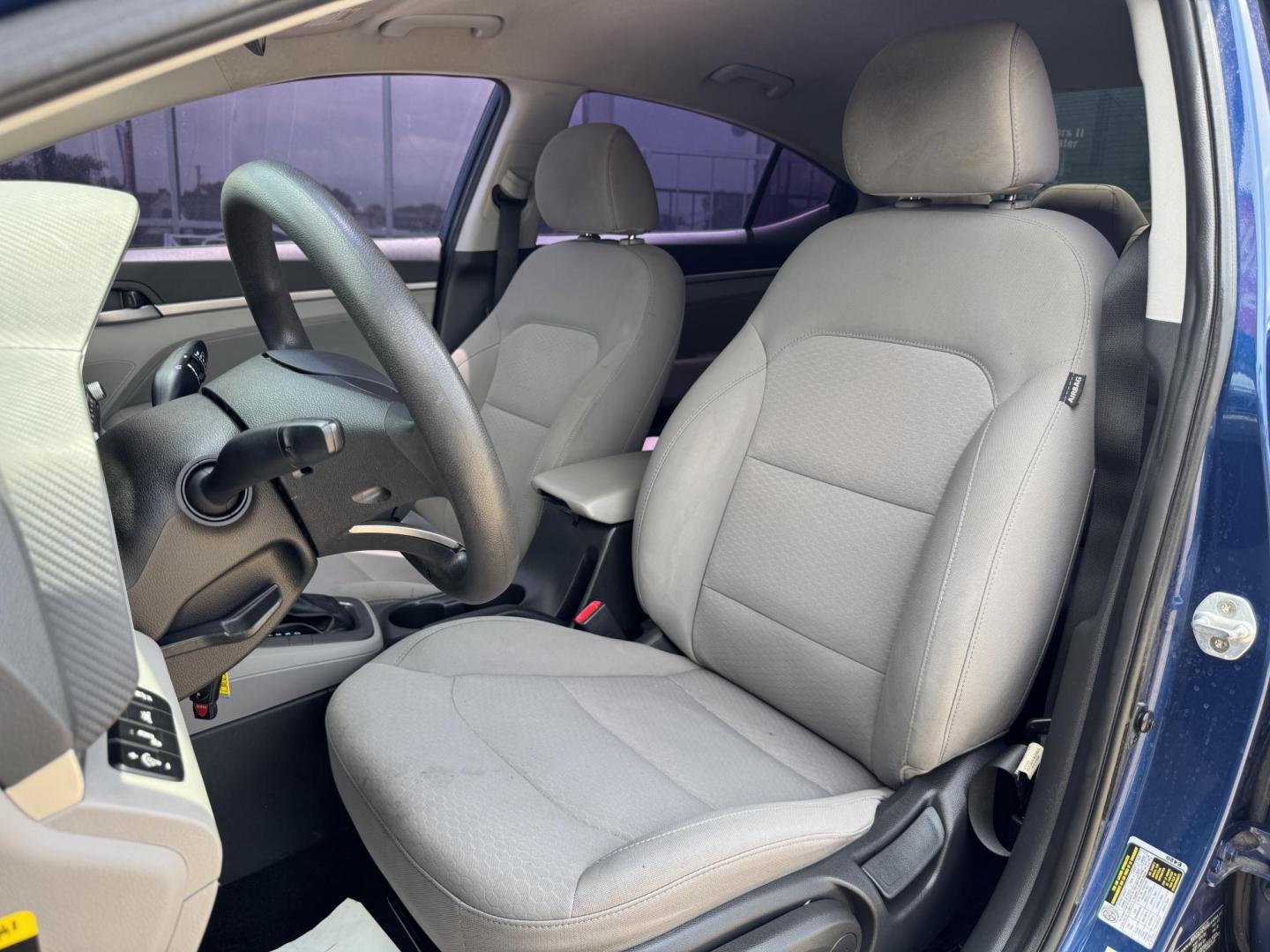 2019 BLUE HYUNDAI ELANTRA (5NPD84LF9KH) , located at 5900 E. Lancaster Ave., Fort Worth, TX, 76112, (817) 457-5456, 0.000000, 0.000000 - Photo#10