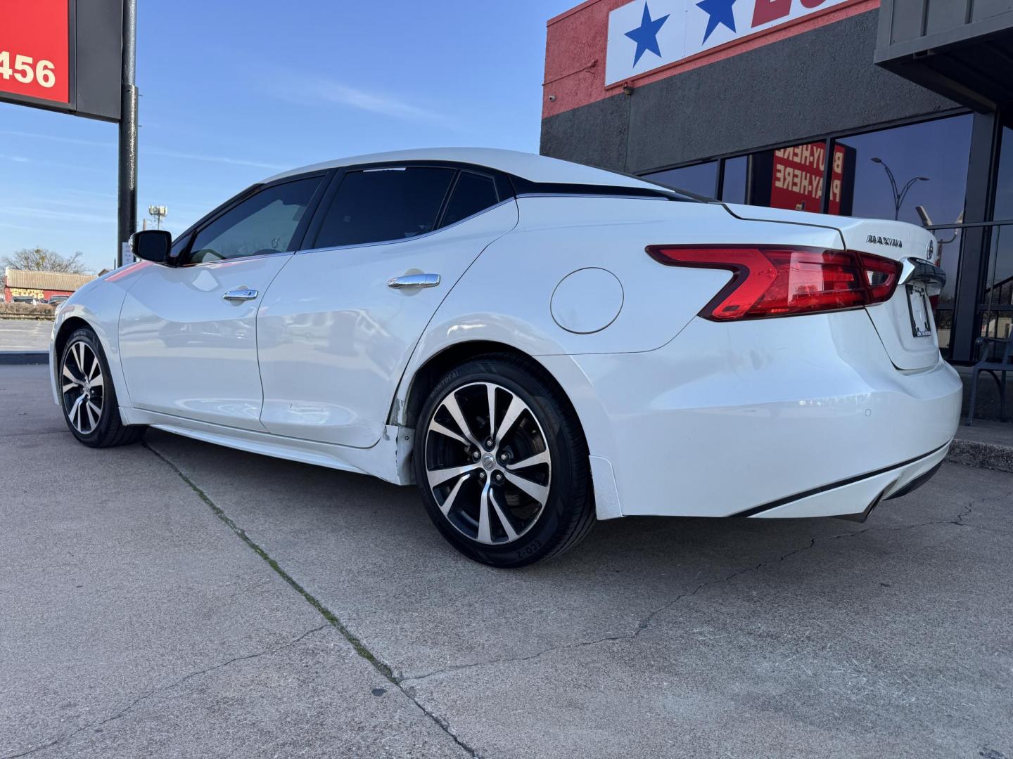 2017 WHITE NISSAN MAXIMA SR; S; SL; PL (1N4AA6AP0HC) , located at 5900 E. Lancaster Ave., Fort Worth, TX, 76112, (817) 457-5456, 0.000000, 0.000000 - Photo#6