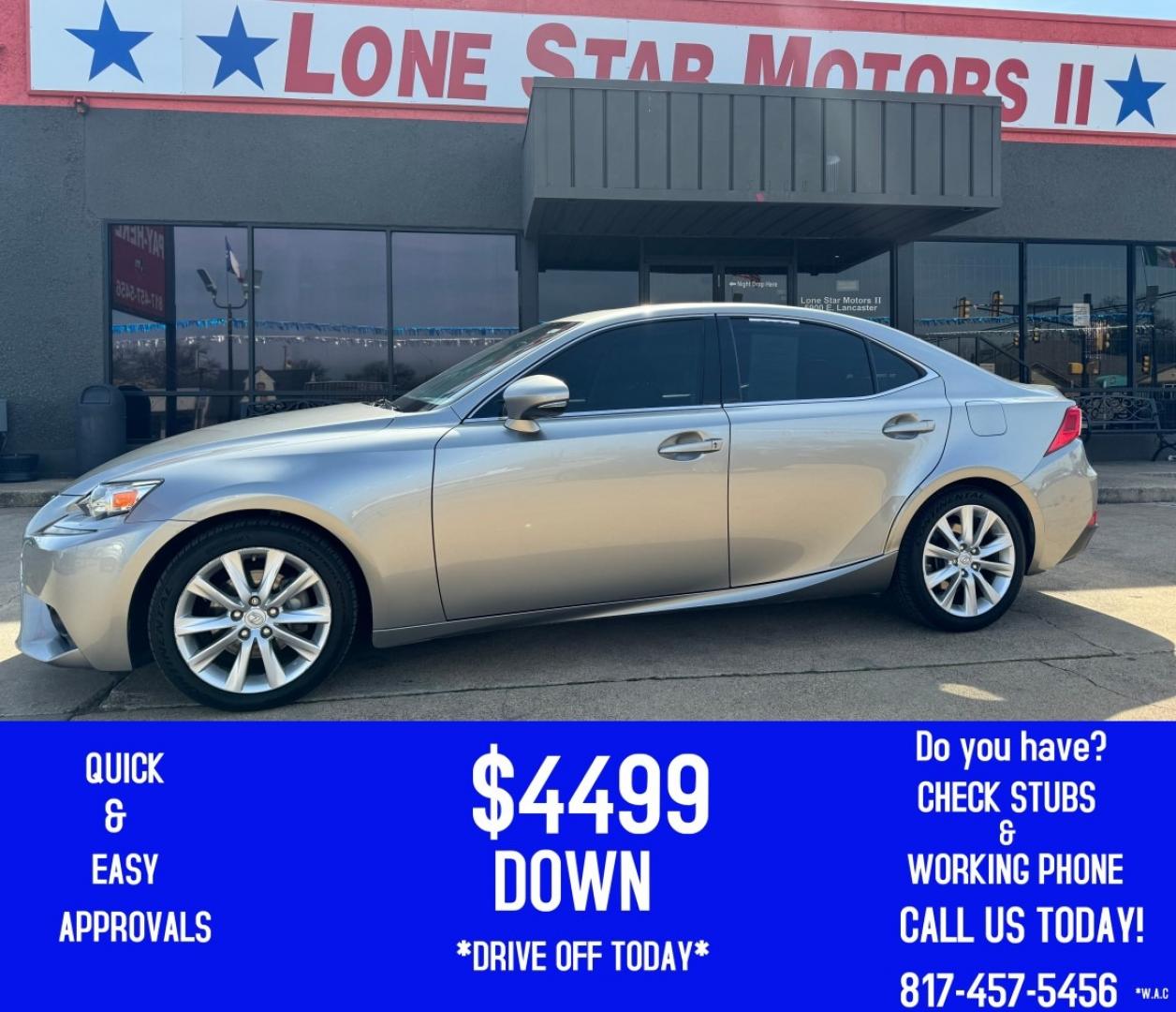 2015 SILVER LEXUS IS 250 BASE (JTHBF1D27F5) , located at 5900 E. Lancaster Ave., Fort Worth, TX, 76112, (817) 457-5456, 0.000000, 0.000000 - Photo#0