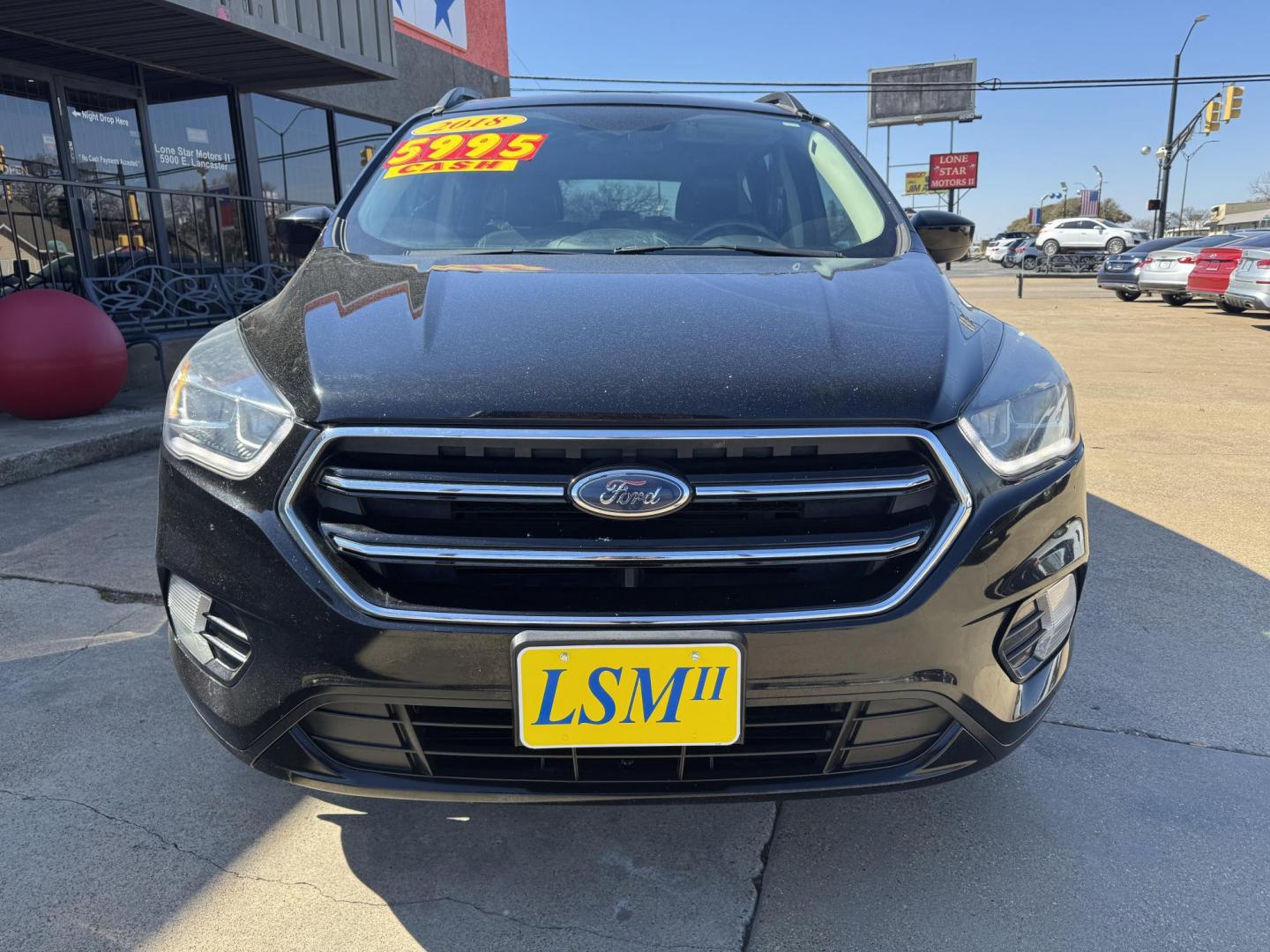 2018 BLACK FORD ESCAPE SE (1FMCU0GD4JU) , located at 5900 E. Lancaster Ave., Fort Worth, TX, 76112, (817) 457-5456, 0.000000, 0.000000 - Photo#1