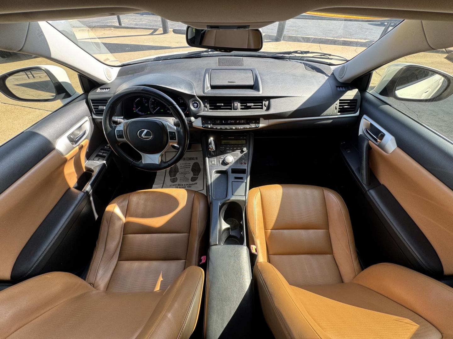 2012 WHITE LEXUS CT 200H BASE (JTHKD5BH8C2) , located at 5900 E. Lancaster Ave., Fort Worth, TX, 76112, (817) 457-5456, 0.000000, 0.000000 - Photo#17