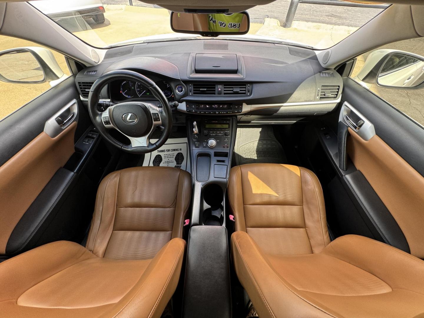 2012 WHITE LEXUS CT 200H BASE (JTHKD5BH8C2) , located at 5900 E. Lancaster Ave., Fort Worth, TX, 76112, (817) 457-5456, 0.000000, 0.000000 - Photo#18