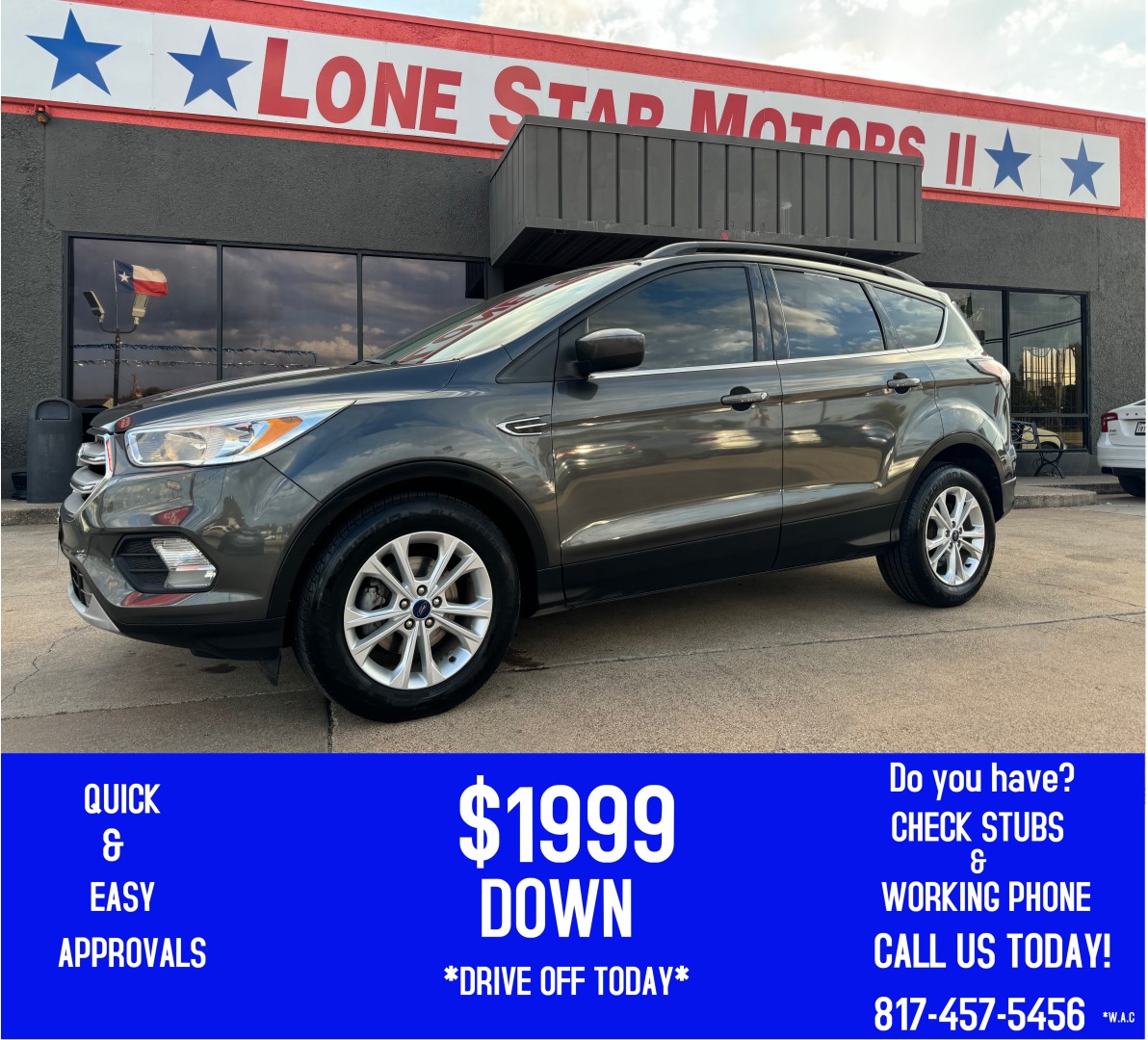 photo of 2018 FORD ESCAPE SE 4 DOOR WAGON