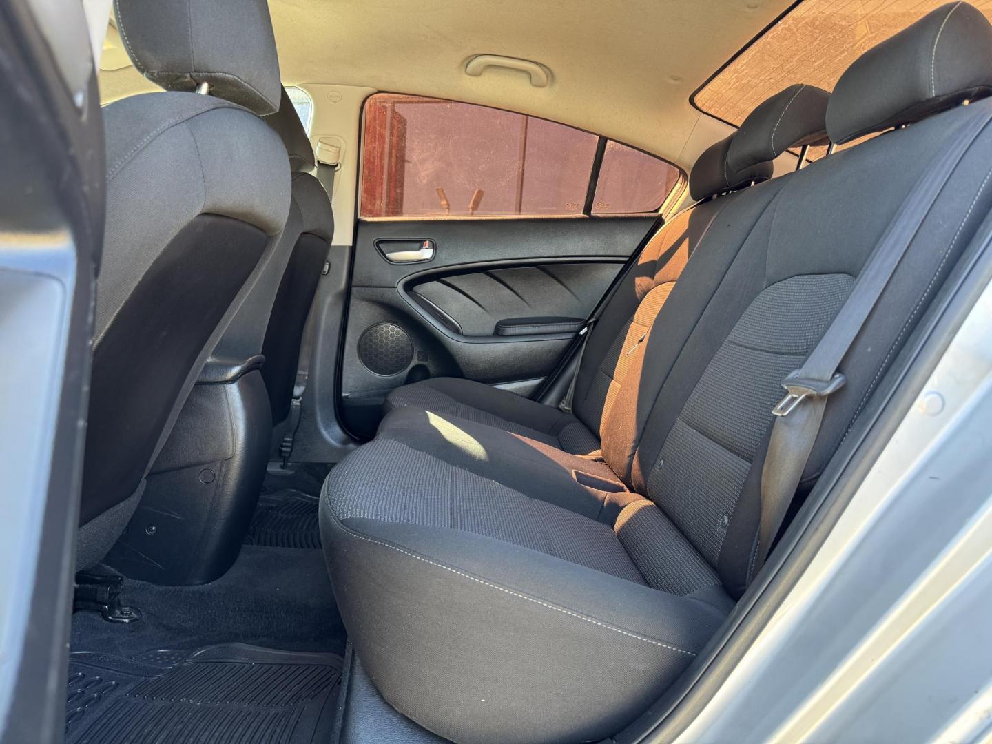 2018 GRAY KIA FORTE LX (3KPFK4A74JE) , located at 5900 E. Lancaster Ave., Fort Worth, TX, 76112, (817) 457-5456, 0.000000, 0.000000 - This is a 2018 KIA FORTE LX 4 DR SEDAN that is in excellent condition. The interior is clean with no rips or tears or stains. All power windows, door locks and seats. Ice cold AC for those hot Texas summer days. It is equipped with a CD player, AM/FM radio, AUX port, Bluetooth connectivity and Siriu - Photo#11