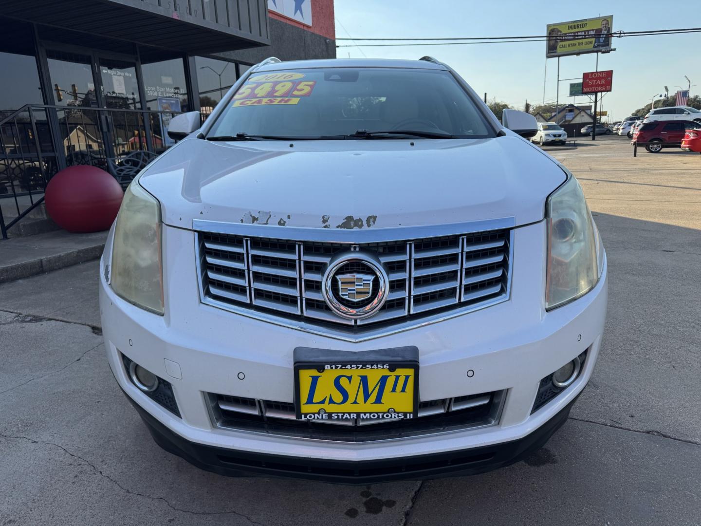 2016 WHITE CADILLAC SRX (3GYFNCE36GS) , located at 5900 E. Lancaster Ave., Fort Worth, TX, 76112, (817) 457-5456, 0.000000, 0.000000- Photo#1