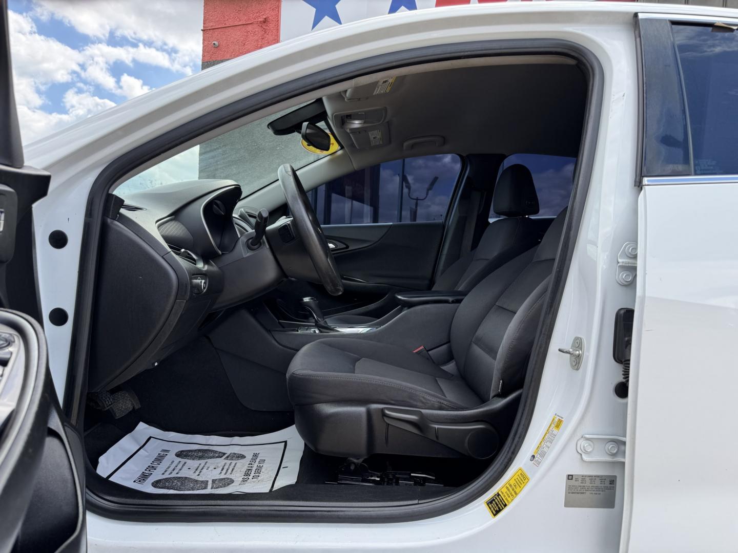 2016 WHITE CHEVROLET MALIBU LS (1LS) (1G1ZB5ST5GF) , located at 5900 E. Lancaster Ave., Fort Worth, TX, 76112, (817) 457-5456, 0.000000, 0.000000- Photo#8