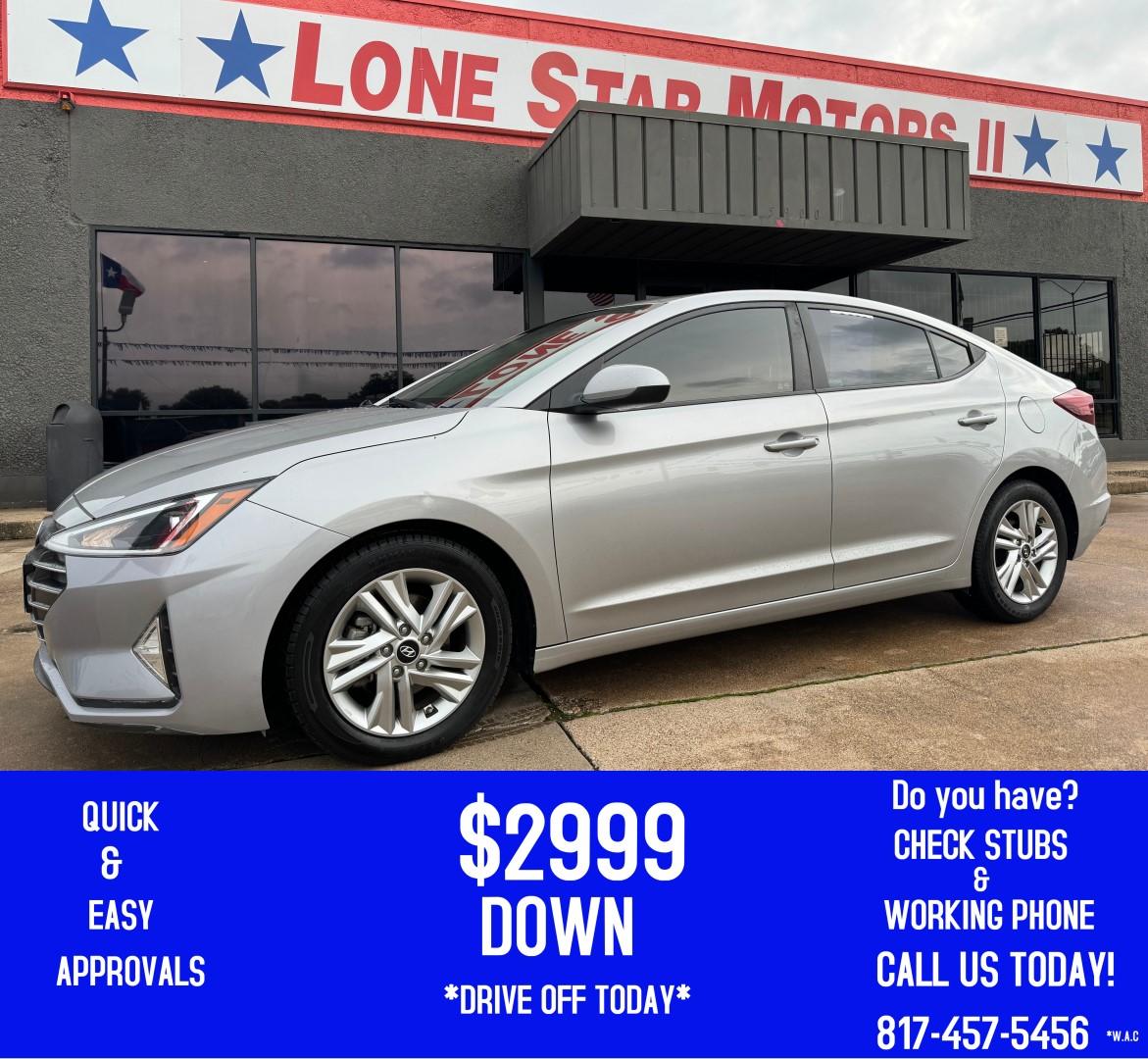 2020 SILVER HYUNDAI ELANTRA LIMITED; SEL (5NPD84LF7LH) , located at 5900 E. Lancaster Ave., Fort Worth, TX, 76112, (817) 457-5456, 0.000000, 0.000000 - Photo#0