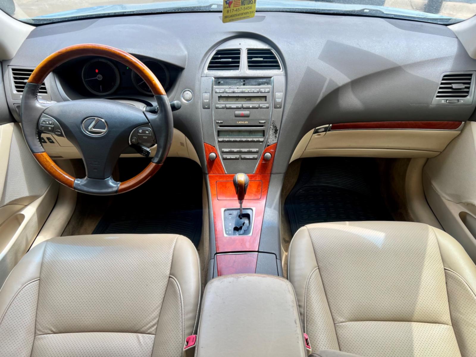 2010 BLUE /Tan LEXUS ES 350 BASE Base 4dr Sedan (JTHBK1EG3A2) with an 3.5L V6 engine, Automatic 6-Speed transmission, located at 5900 E. Lancaster Ave., Fort Worth, TX, 76112, (817) 457-5456, 0.000000, 0.000000 - Cash CASH CAR ONLY, NO FINANCING AVAILABLE. THIS 2010 LEXUS ES 350 BASE 4 DOOR SEDAN RUNS AND DRIVES GREAT. IT IS EQUIPPED WITH A CD PLAYER, AM/FM RADIO AND AN AUX PORT. THE TIRES ARE IN GOOD CONDITION AND STILL HAVE TREAD LEFT ON THEM. THIS CAR WILL NOT LAST SO ACT FAST! Call or text Fran - Photo #18