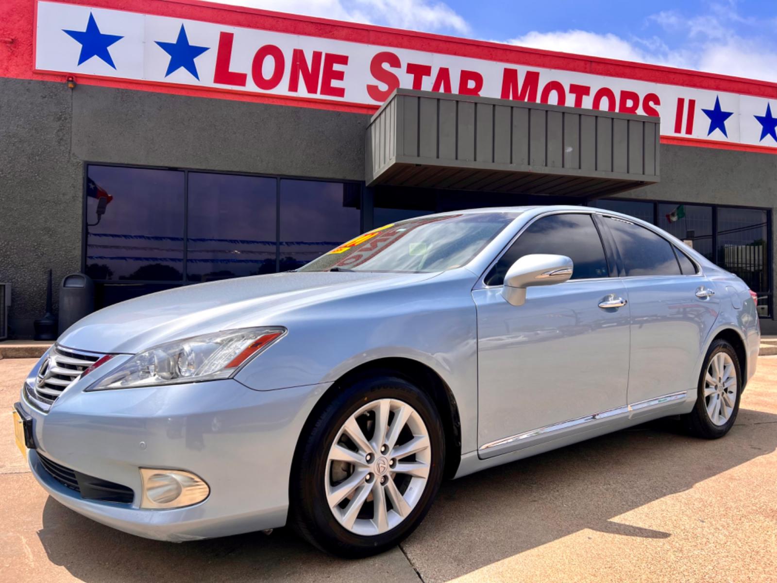 2010 BLUE /Tan LEXUS ES 350 BASE Base 4dr Sedan (JTHBK1EG3A2) with an 3.5L V6 engine, Automatic 6-Speed transmission, located at 5900 E. Lancaster Ave., Fort Worth, TX, 76112, (817) 457-5456, 0.000000, 0.000000 - Cash CASH CAR ONLY, NO FINANCING AVAILABLE. THIS 2010 LEXUS ES 350 BASE 4 DOOR SEDAN RUNS AND DRIVES GREAT. IT IS EQUIPPED WITH A CD PLAYER, AM/FM RADIO AND AN AUX PORT. THE TIRES ARE IN GOOD CONDITION AND STILL HAVE TREAD LEFT ON THEM. THIS CAR WILL NOT LAST SO ACT FAST! Call or text Fran - Photo #1