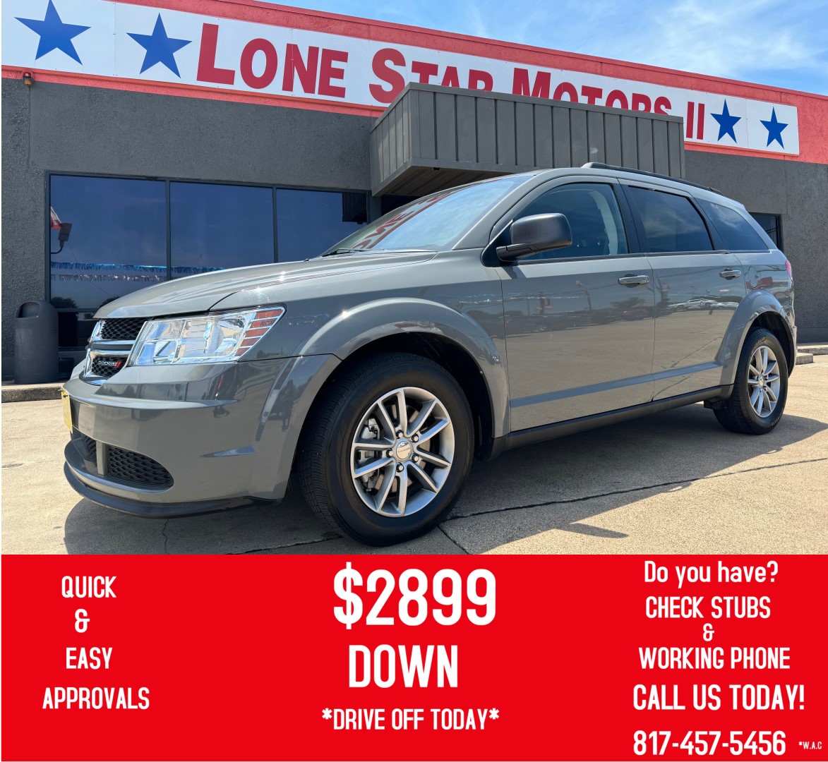 photo of 2019 DODGE JOURNEY SE 4 DOOR WAGON