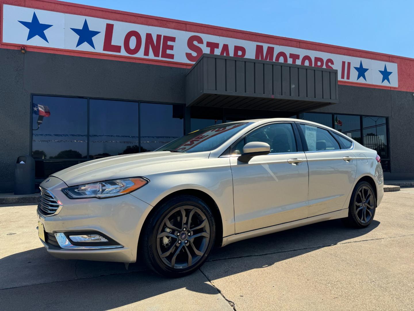 2018 GOLD FORD FUSION S (3FA6P0G78JR) , located at 5900 E. Lancaster Ave., Fort Worth, TX, 76112, (817) 457-5456, 0.000000, 0.000000 - Photo#0