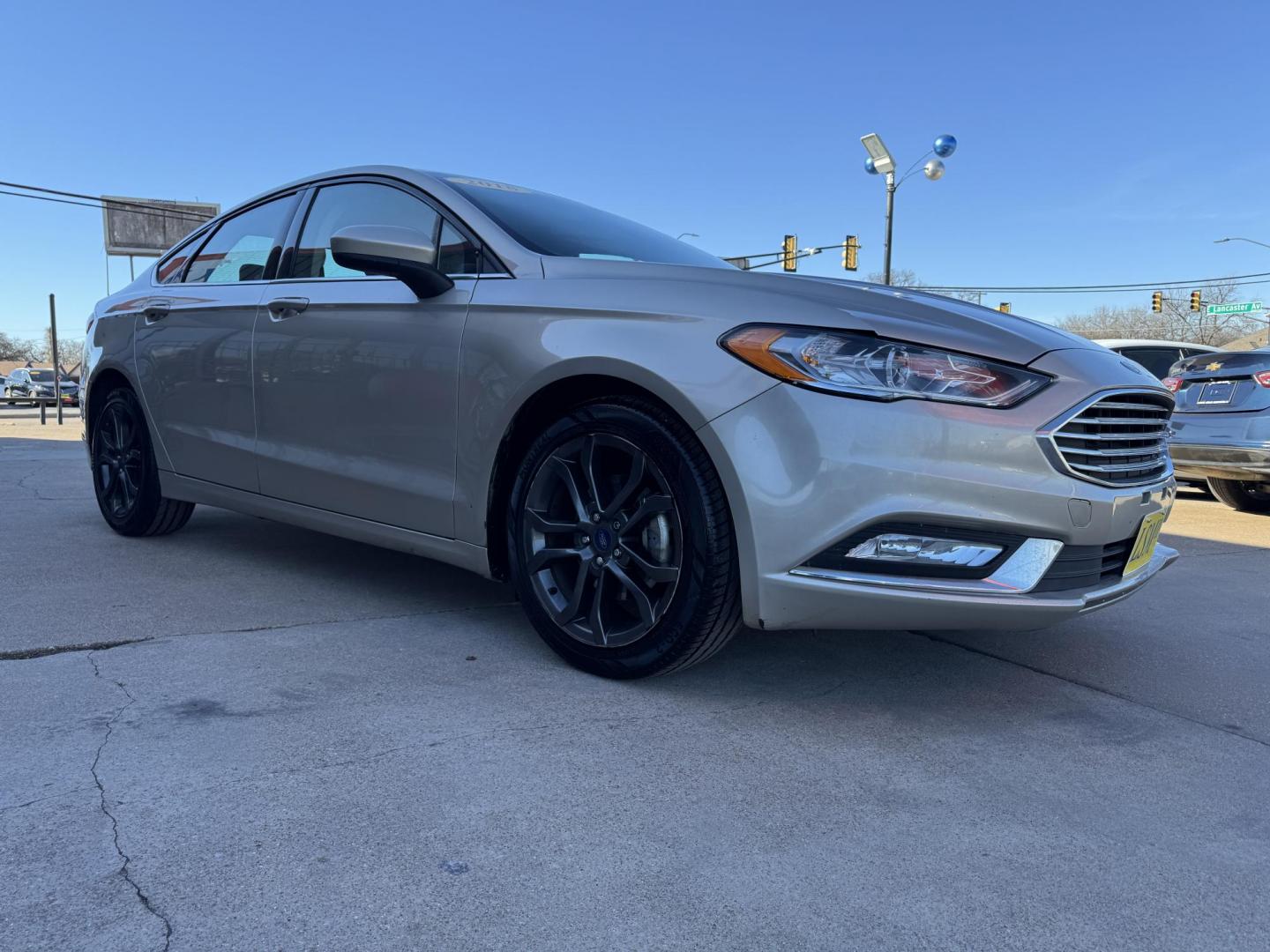 2018 GOLD FORD FUSION S (3FA6P0G78JR) , located at 5900 E. Lancaster Ave., Fort Worth, TX, 76112, (817) 457-5456, 0.000000, 0.000000 - Photo#2