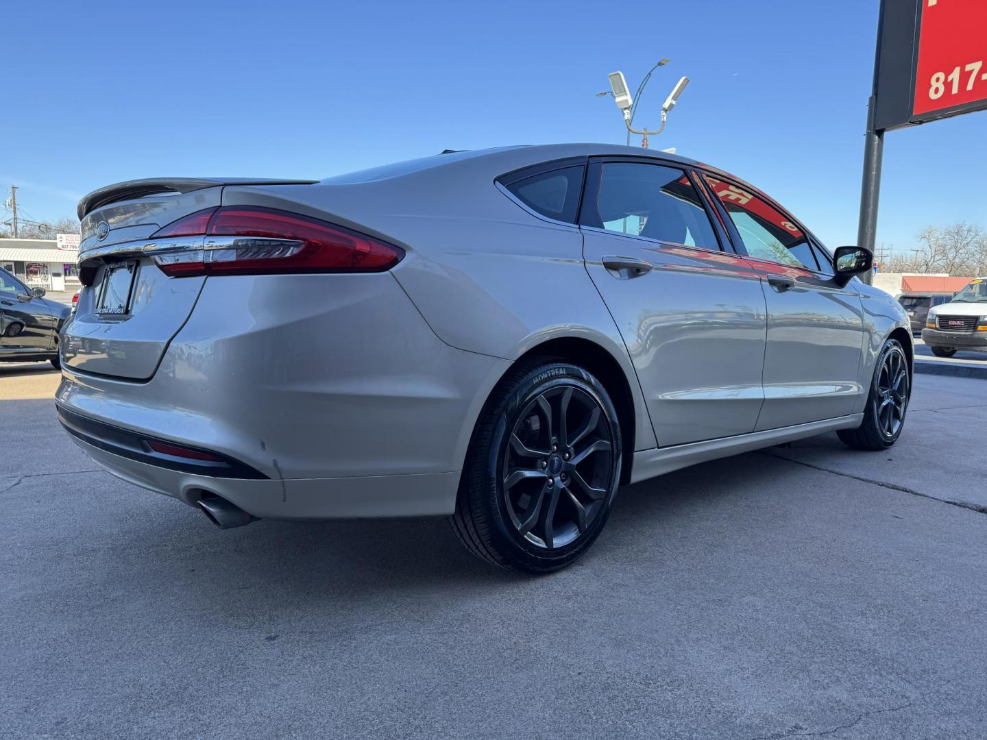 2018 GOLD FORD FUSION S (3FA6P0G78JR) , located at 5900 E. Lancaster Ave., Fort Worth, TX, 76112, (817) 457-5456, 0.000000, 0.000000 - Photo#3