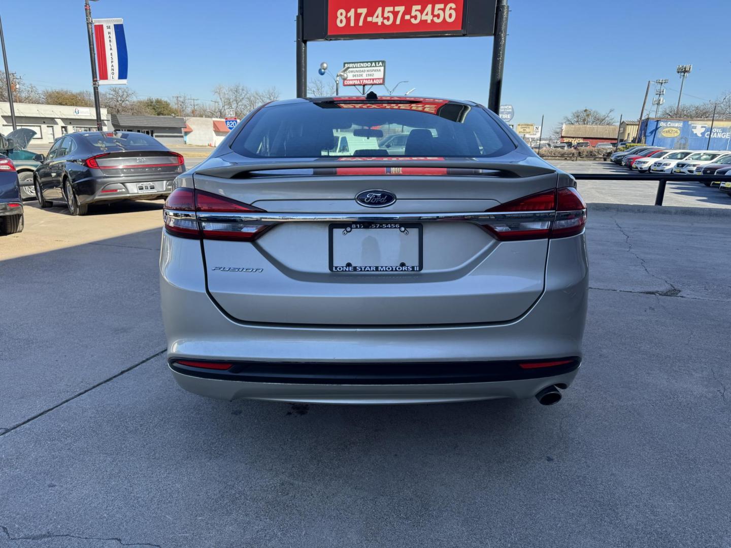 2018 GOLD FORD FUSION S (3FA6P0G78JR) , located at 5900 E. Lancaster Ave., Fort Worth, TX, 76112, (817) 457-5456, 0.000000, 0.000000 - Photo#4