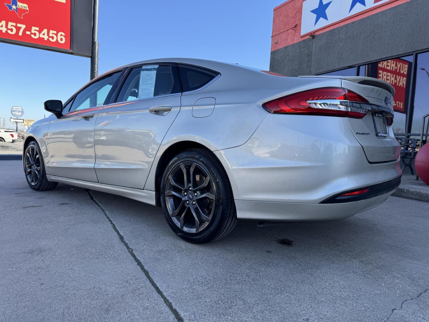 2018 GOLD FORD FUSION S (3FA6P0G78JR) , located at 5900 E. Lancaster Ave., Fort Worth, TX, 76112, (817) 457-5456, 0.000000, 0.000000 - Photo#6