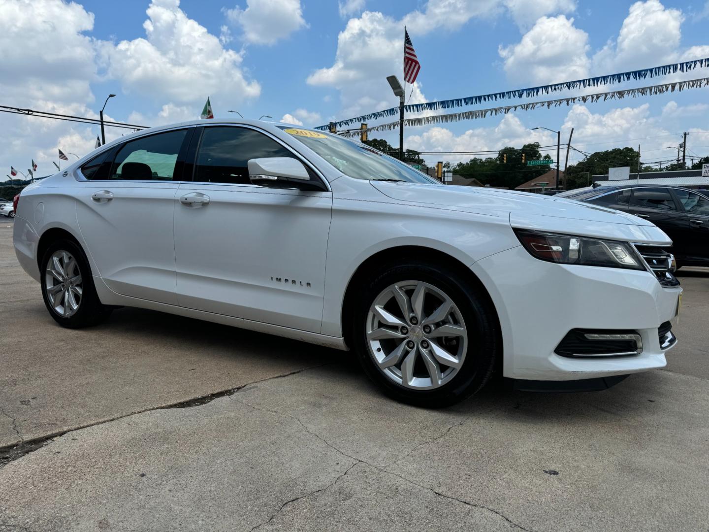 2019 WHITE CHEVROLET IMPALA LT (1LT) (2G11Z5S31K9) , located at 5900 E. Lancaster Ave., Fort Worth, TX, 76112, (817) 457-5456, 0.000000, 0.000000 - Photo#2