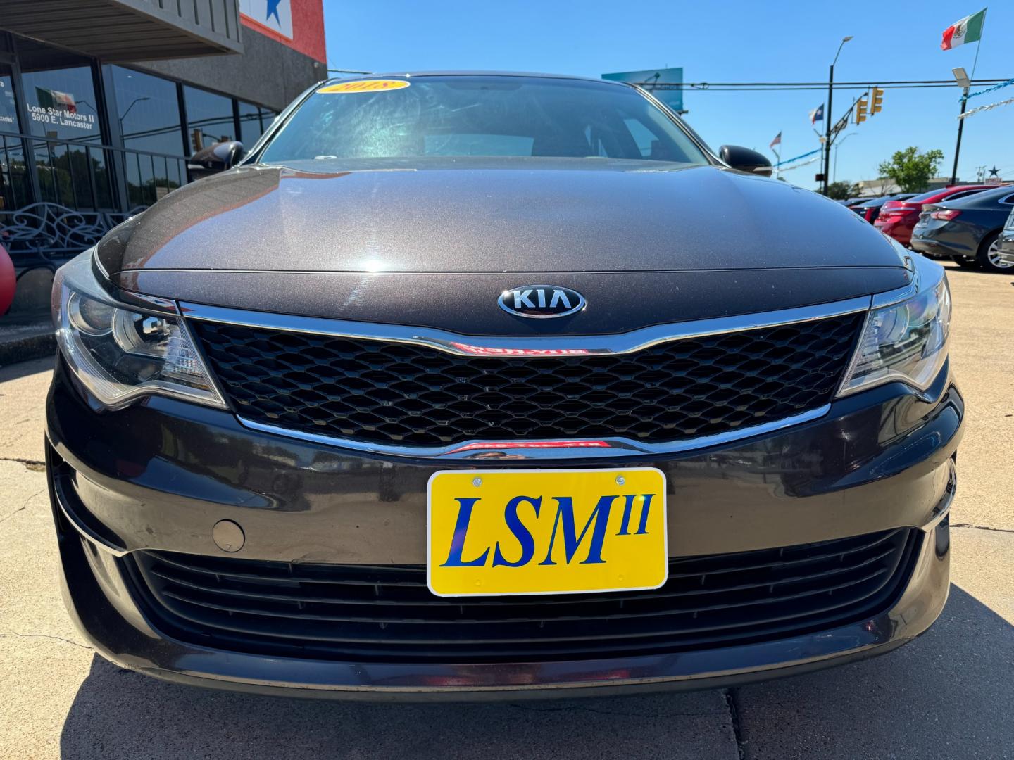 2018 BROWN KIA OPTIMA LX (KNAGT4L37J5) , located at 5900 E. Lancaster Ave., Fort Worth, TX, 76112, (817) 457-5456, 0.000000, 0.000000 - Photo#1