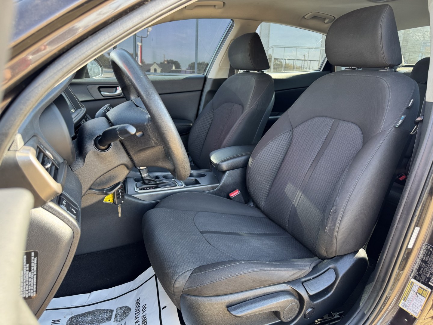 2018 BROWN KIA OPTIMA LX (KNAGT4L37J5) , located at 5900 E. Lancaster Ave., Fort Worth, TX, 76112, (817) 457-5456, 0.000000, 0.000000- Photo#10