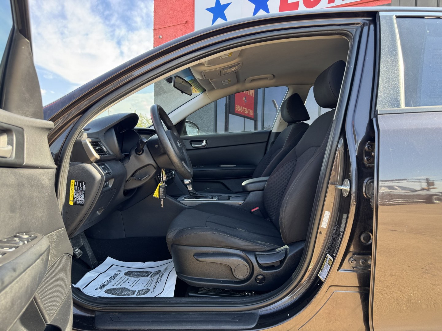 2018 BROWN KIA OPTIMA LX (KNAGT4L37J5) , located at 5900 E. Lancaster Ave., Fort Worth, TX, 76112, (817) 457-5456, 0.000000, 0.000000- Photo#8