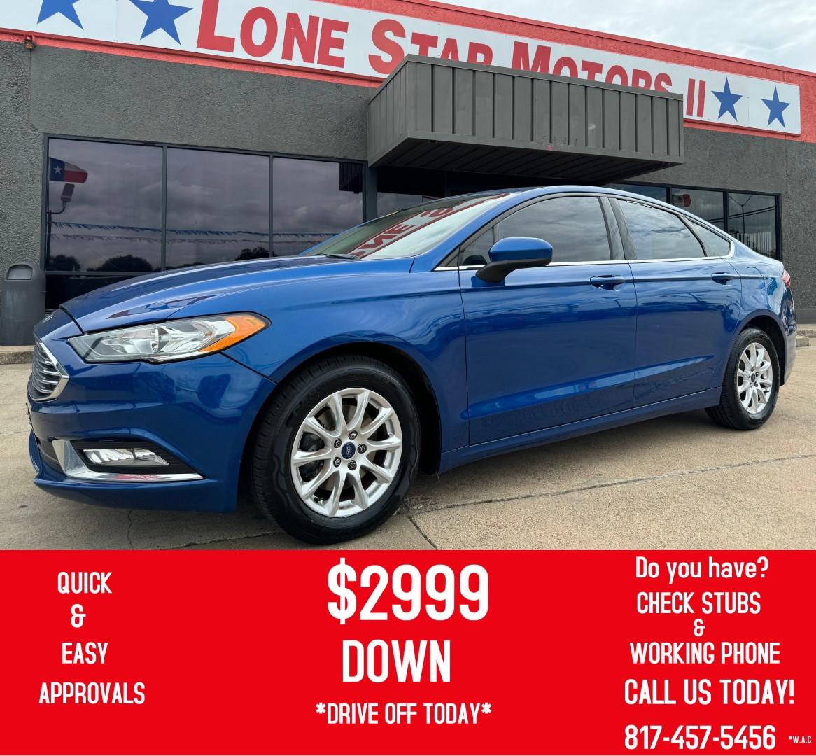 2018 BLUE FORD FUSION SE (3FA6P0HDXJR) , located at 5900 E. Lancaster Ave., Fort Worth, TX, 76112, (817) 457-5456, 0.000000, 0.000000 - Photo#0