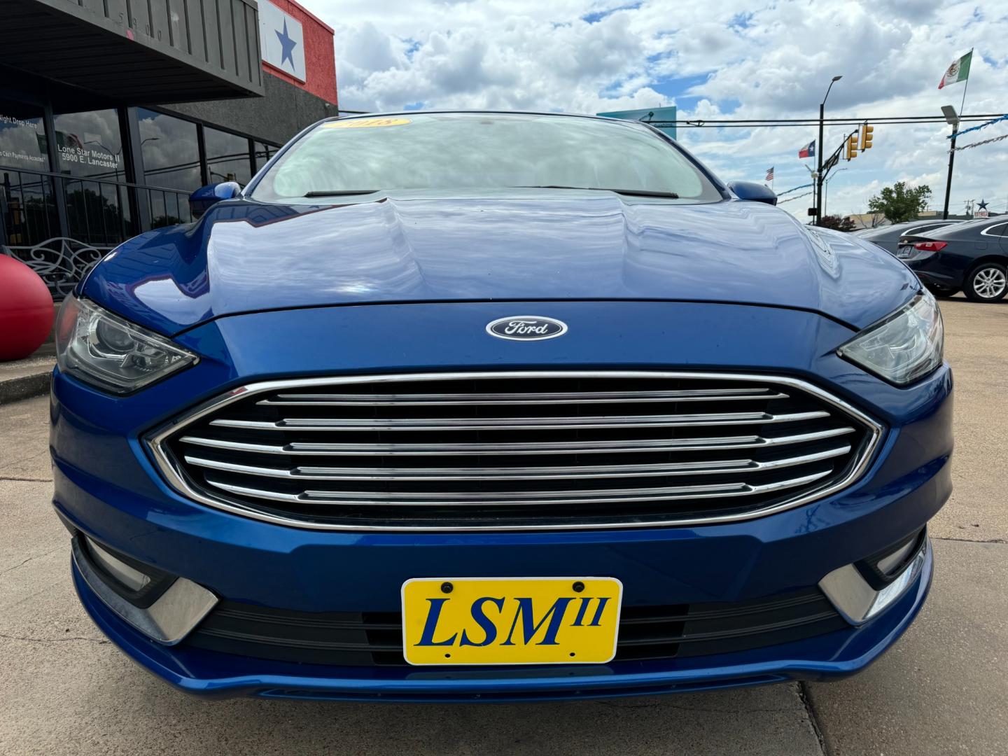 2018 BLUE FORD FUSION SE (3FA6P0HDXJR) , located at 5900 E. Lancaster Ave., Fort Worth, TX, 76112, (817) 457-5456, 0.000000, 0.000000 - Photo#2