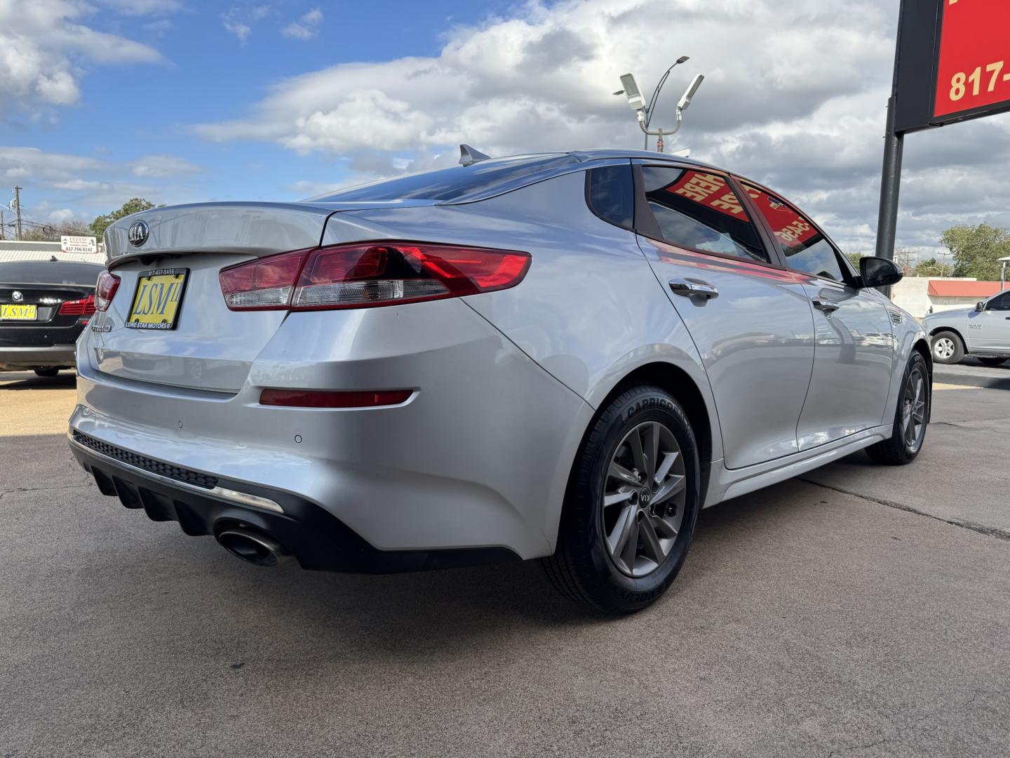 2020 SILVER KIA OPTIMA LX; S; SE (5XXGT4L30LG) , located at 5900 E. Lancaster Ave., Fort Worth, TX, 76112, (817) 457-5456, 0.000000, 0.000000- Photo#3