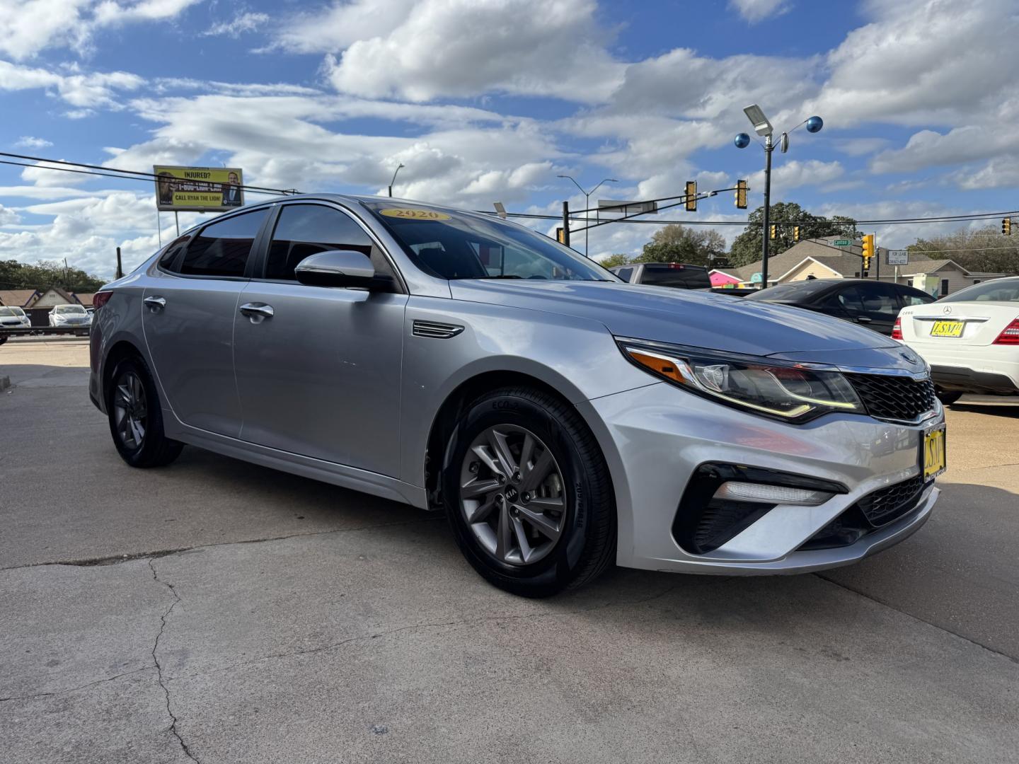 2020 SILVER KIA OPTIMA LX; S; SE (5XXGT4L30LG) , located at 5900 E. Lancaster Ave., Fort Worth, TX, 76112, (817) 457-5456, 0.000000, 0.000000- Photo#2