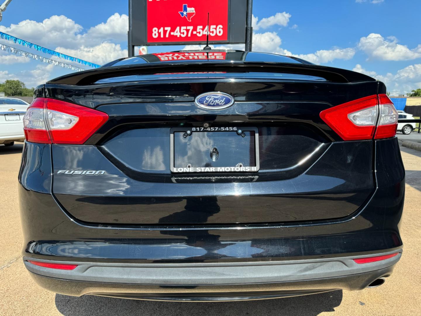 2016 BLACK FORD FUSION S (3FA6P0G73GR) , located at 5900 E. Lancaster Ave., Fort Worth, TX, 76112, (817) 457-5456, 0.000000, 0.000000 - Photo#4