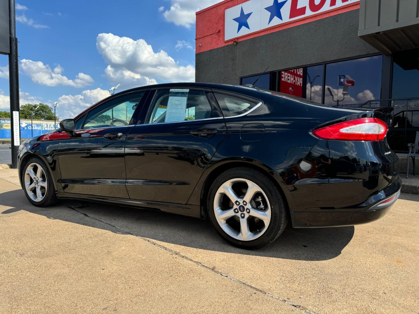 2016 BLACK FORD FUSION S (3FA6P0G73GR) , located at 5900 E. Lancaster Ave., Fort Worth, TX, 76112, (817) 457-5456, 0.000000, 0.000000 - Photo#6