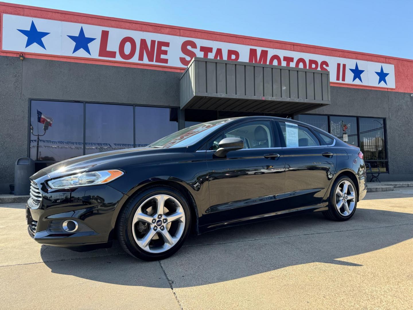 2016 BLACK FORD FUSION S (3FA6P0G73GR) , located at 5900 E. Lancaster Ave., Fort Worth, TX, 76112, (817) 457-5456, 0.000000, 0.000000 - Photo#1