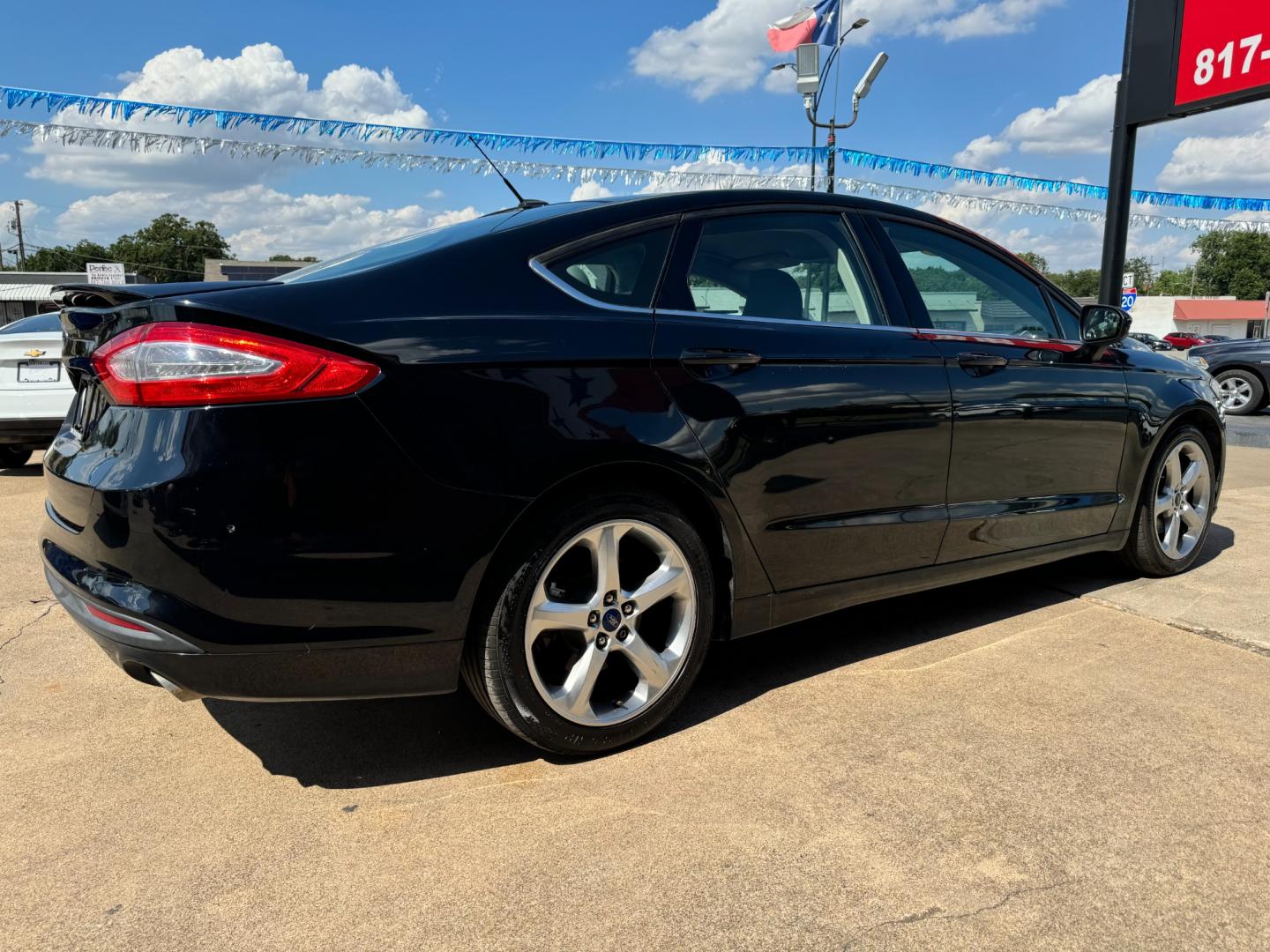 2016 BLACK FORD FUSION S (3FA6P0G73GR) , located at 5900 E. Lancaster Ave., Fort Worth, TX, 76112, (817) 457-5456, 0.000000, 0.000000 - Photo#3