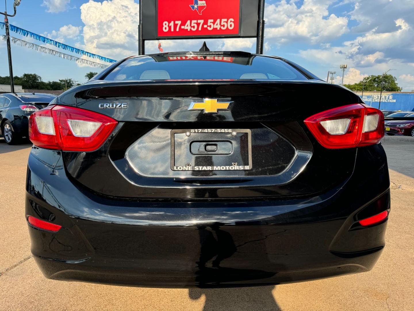 2016 BLACK CHEVROLET CRUZE LS (1G1BC5SM8G7) , located at 5900 E. Lancaster Ave., Fort Worth, TX, 76112, (817) 457-5456, 0.000000, 0.000000 - Photo#4