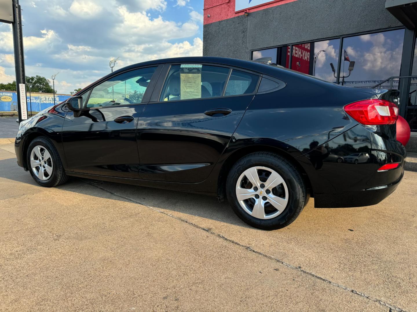 2016 BLACK CHEVROLET CRUZE LS (1G1BC5SM8G7) , located at 5900 E. Lancaster Ave., Fort Worth, TX, 76112, (817) 457-5456, 0.000000, 0.000000 - Photo#6