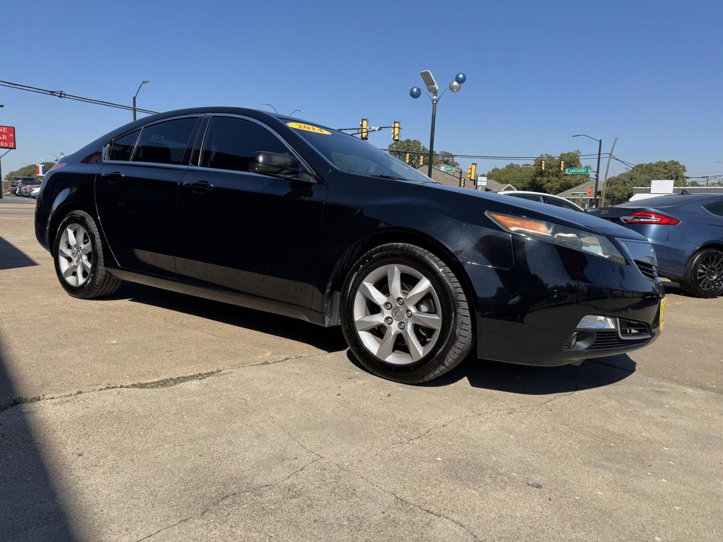 2014 BLACK ACURA TL 3.5TL W/TECH PKG. (19UUA8F52EA) , located at 5900 E. Lancaster Ave., Fort Worth, TX, 76112, (817) 457-5456, 0.000000, 0.000000 - Photo#2