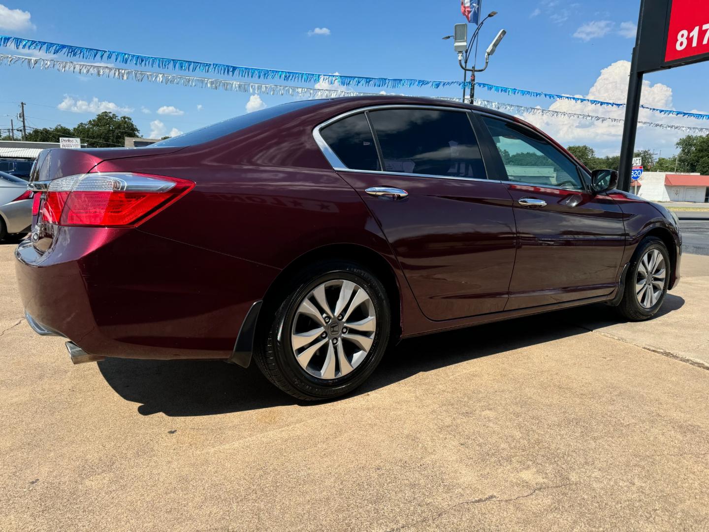 2015 PURPLE HONDA ACCORD LX (1HGCR2F36FA) , located at 5900 E. Lancaster Ave., Fort Worth, TX, 76112, (817) 457-5456, 0.000000, 0.000000 - Photo#3