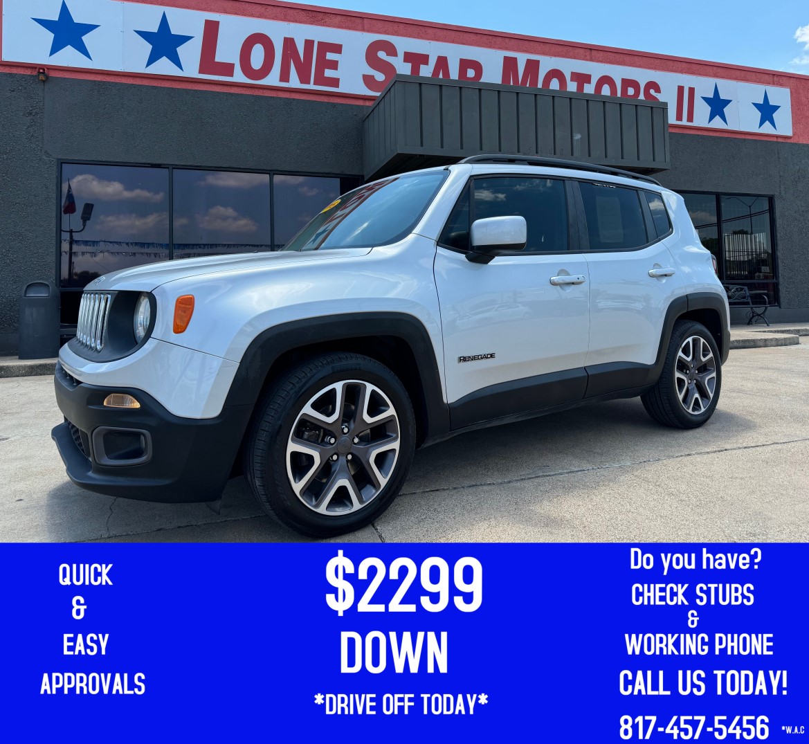 photo of 2015 JEEP RENEGADE LATITUDE 4 DOOR WAGON