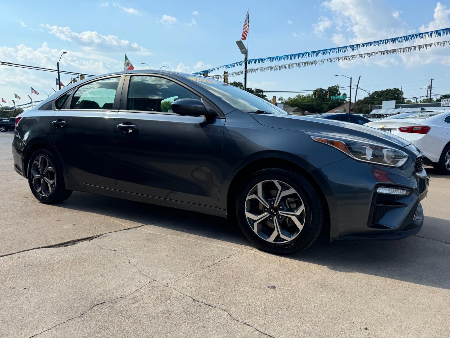 2020 GRAY KIA FORTE FE; LXS (3KPF24AD4LE) , located at 5900 E. Lancaster Ave., Fort Worth, TX, 76112, (817) 457-5456, 0.000000, 0.000000 - Photo#3