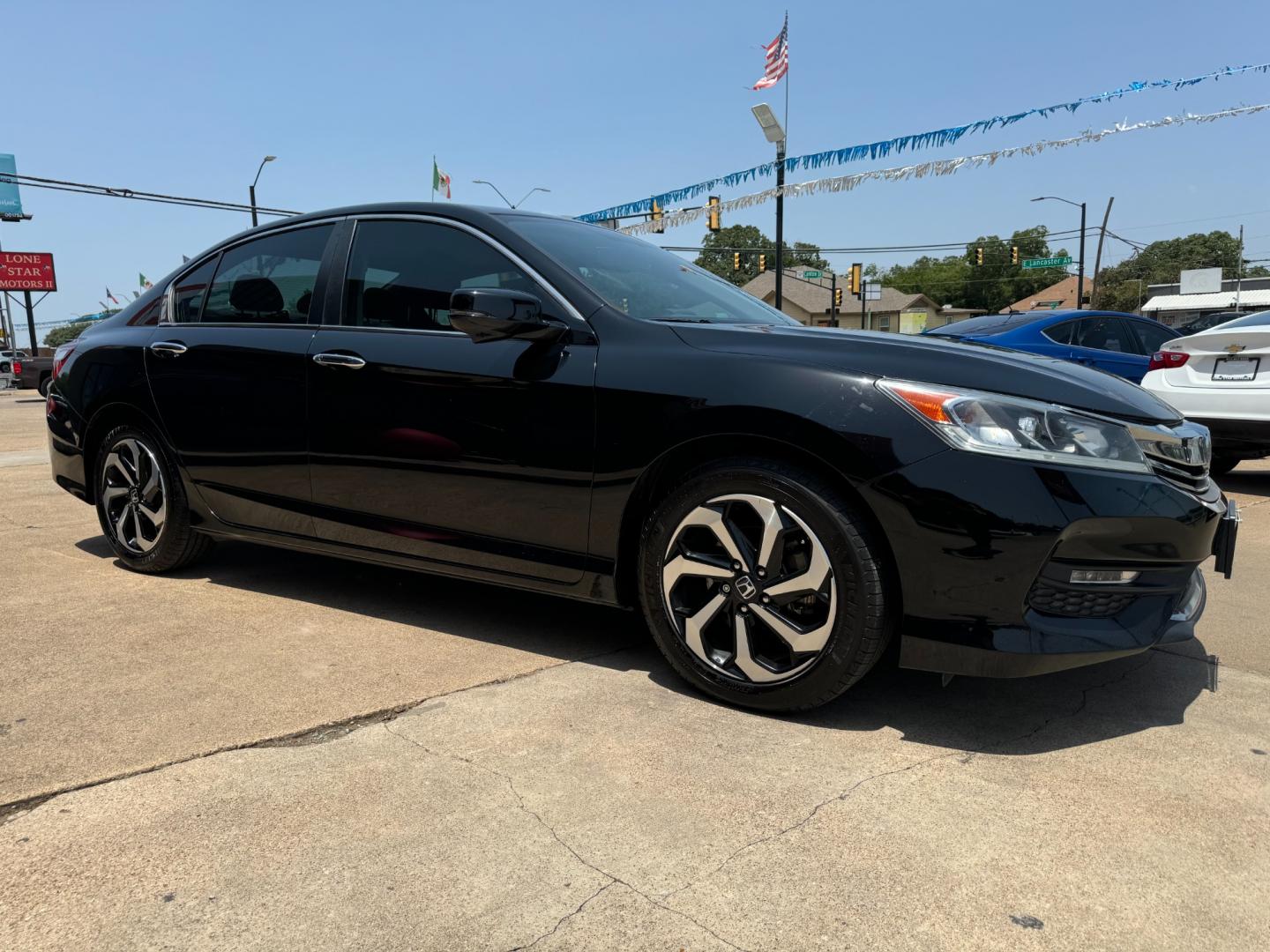 2016 BLACK HONDA ACCORD EX-L (1HGCR2F83GA) , located at 5900 E. Lancaster Ave., Fort Worth, TX, 76112, (817) 457-5456, 0.000000, 0.000000 - Photo#2