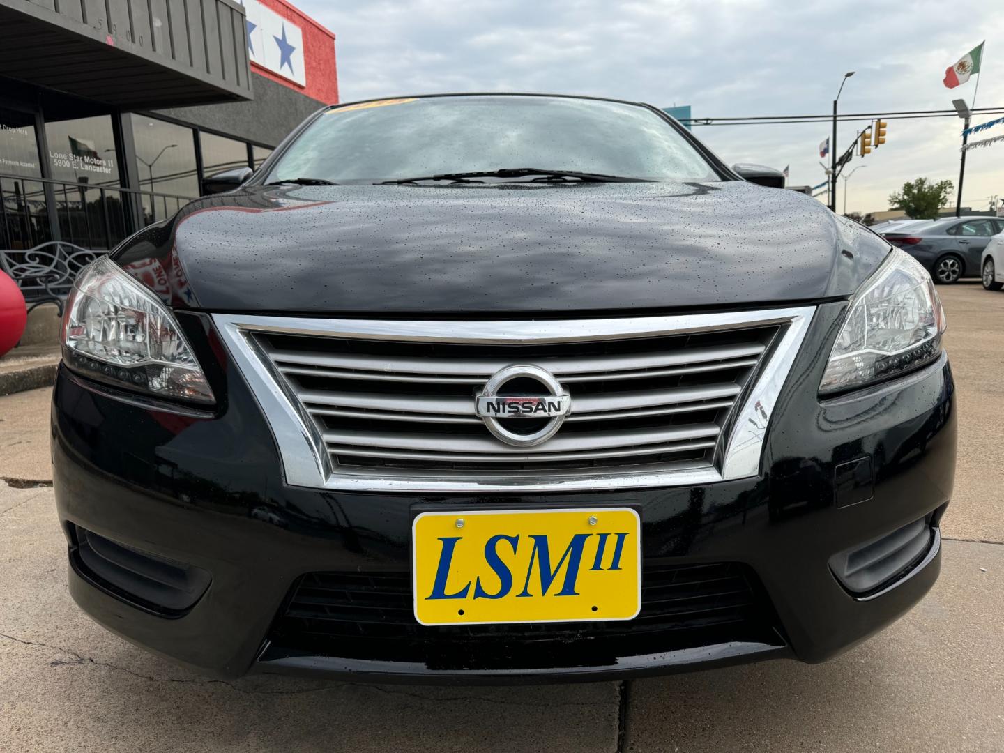 2015 BLACK NISSAN SENTRA (3N1AB7AP5FY) , located at 5900 E. Lancaster Ave., Fort Worth, TX, 76112, (817) 457-5456, 0.000000, 0.000000 - Photo#2